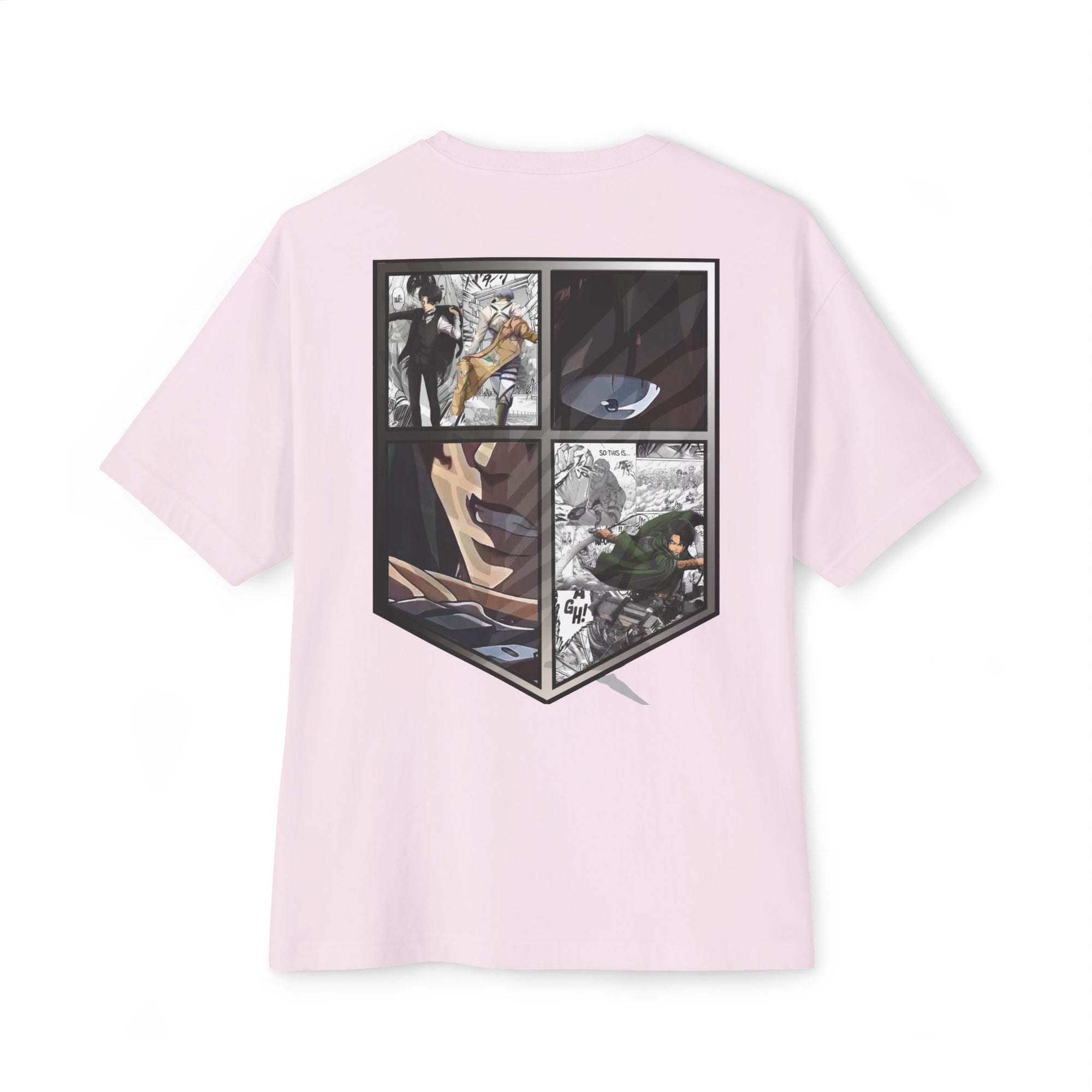 Camiseta extragrande de Levi Ackerman (ATAQUE A LOS TITANES)
