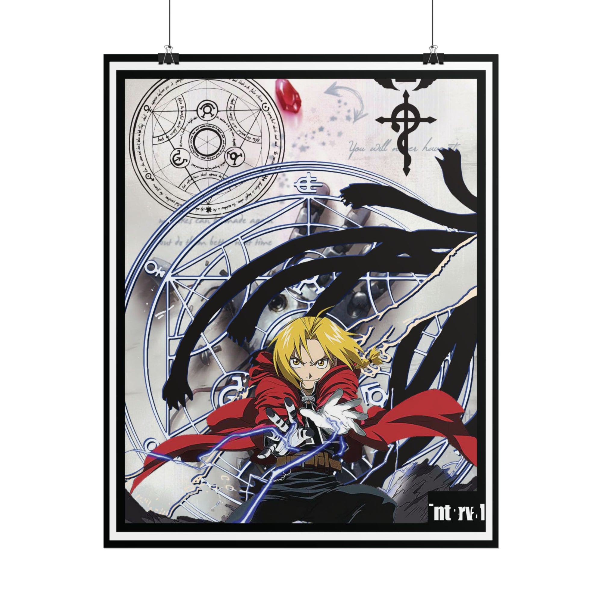 Edward Elric (Fullmetal) Poster