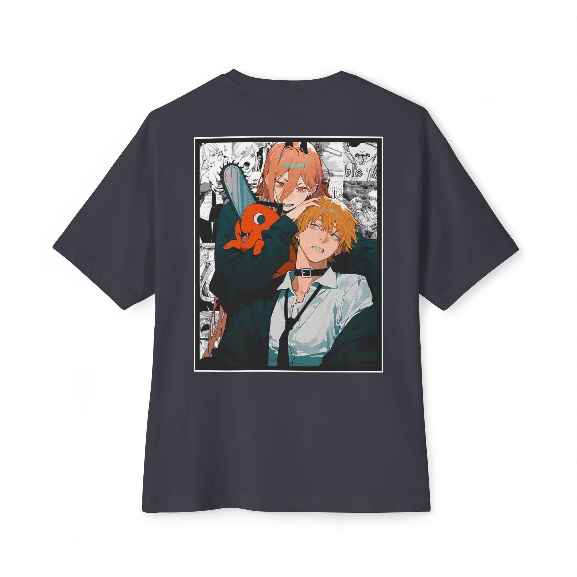 Denji & Power (Chainsaw Man) Premium Oversized Tee