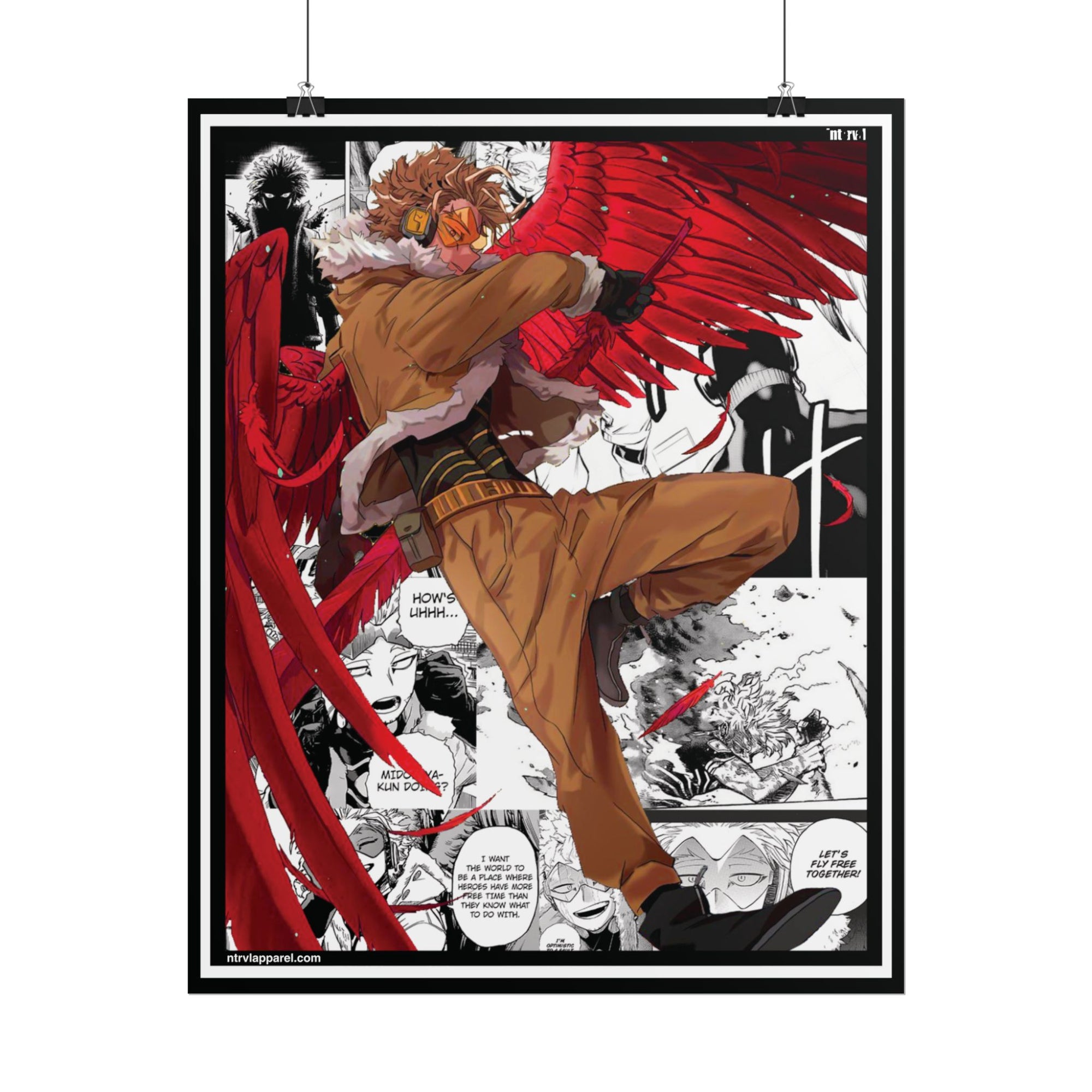 Keigo Takami "Hawks" (My Hero Academia) Poster