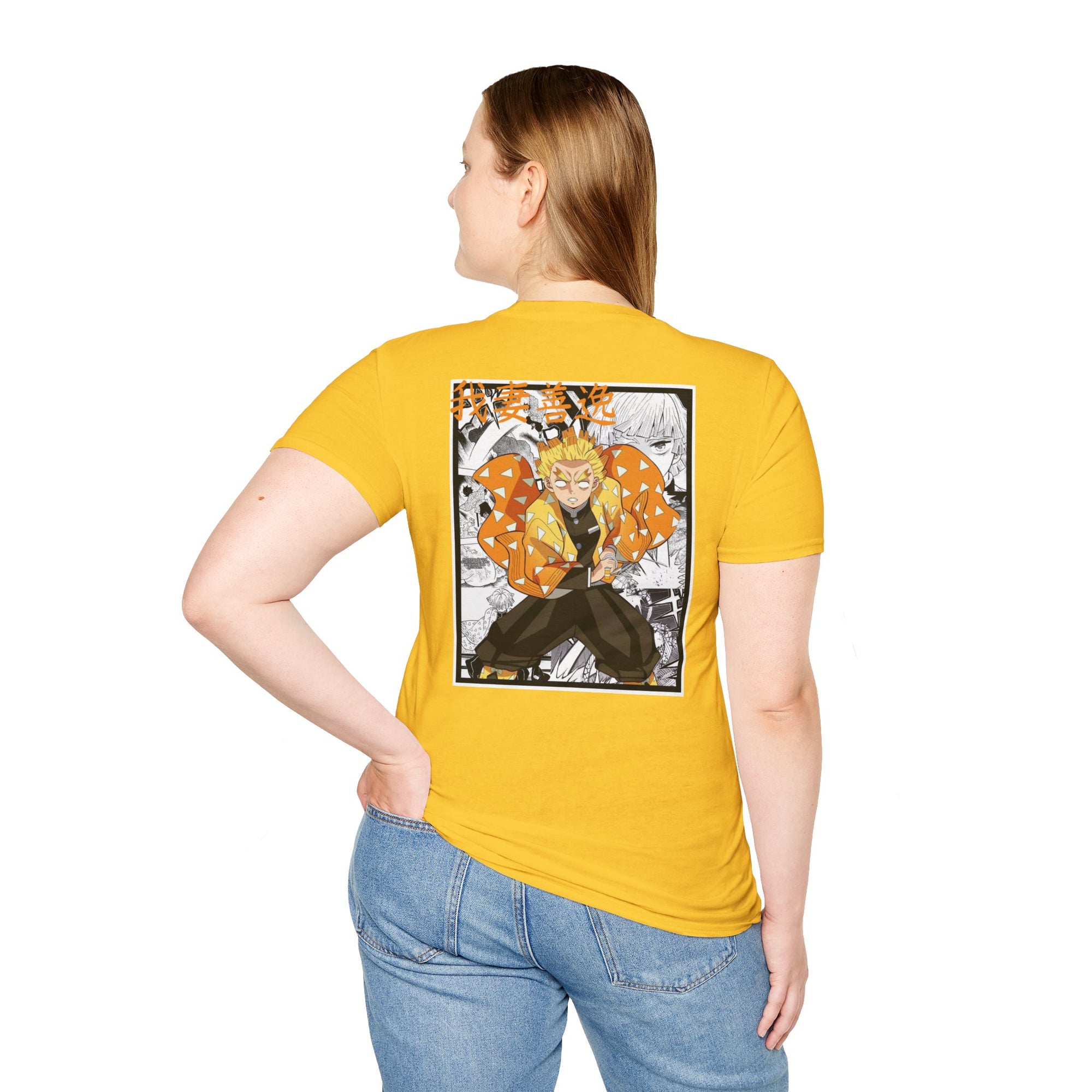 Camiseta informal Zenitsu Agatsuma (DEMON SLAYER)