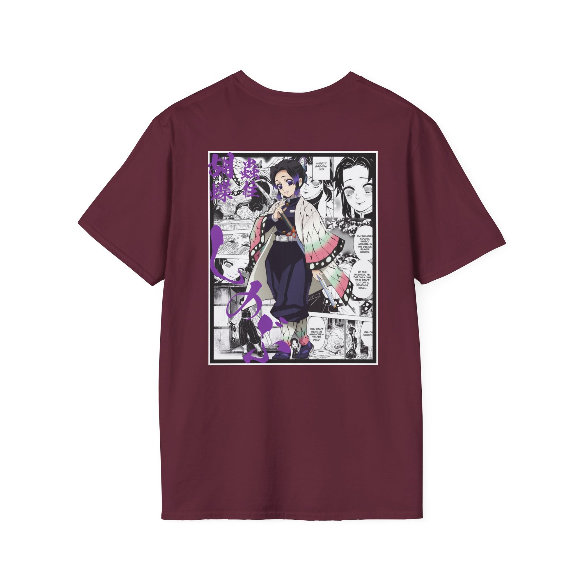 Camiseta informal de Shinobu Kochō (DEMON SLAYER)