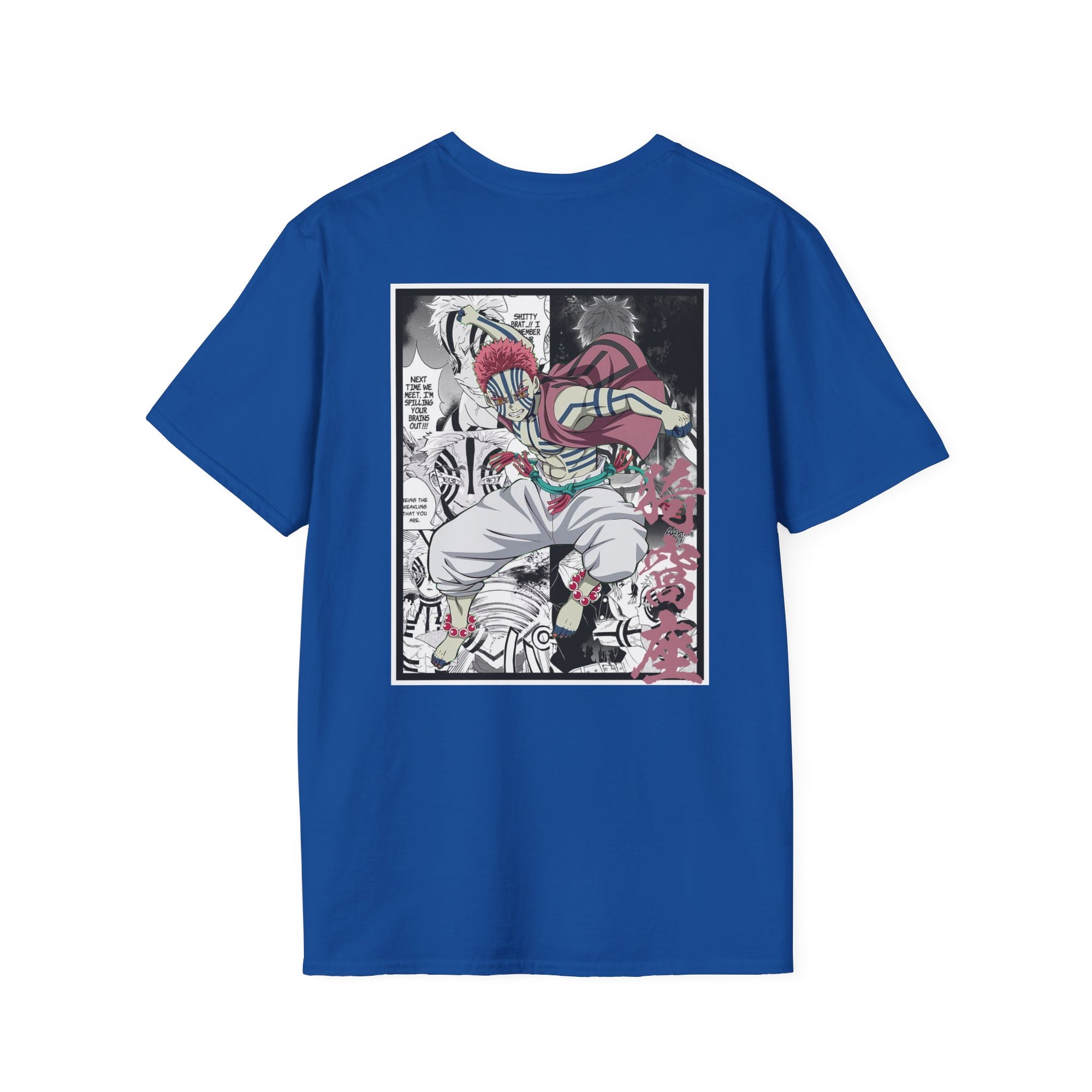 Camiseta informal de Akaza (DEMON SLAYER)