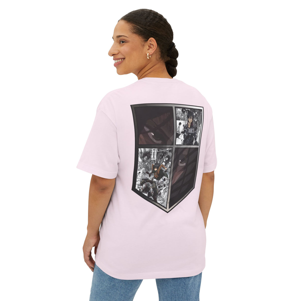Mikasa Ackerman (ATTACK ON TITAN) Premium Oversized Tee
