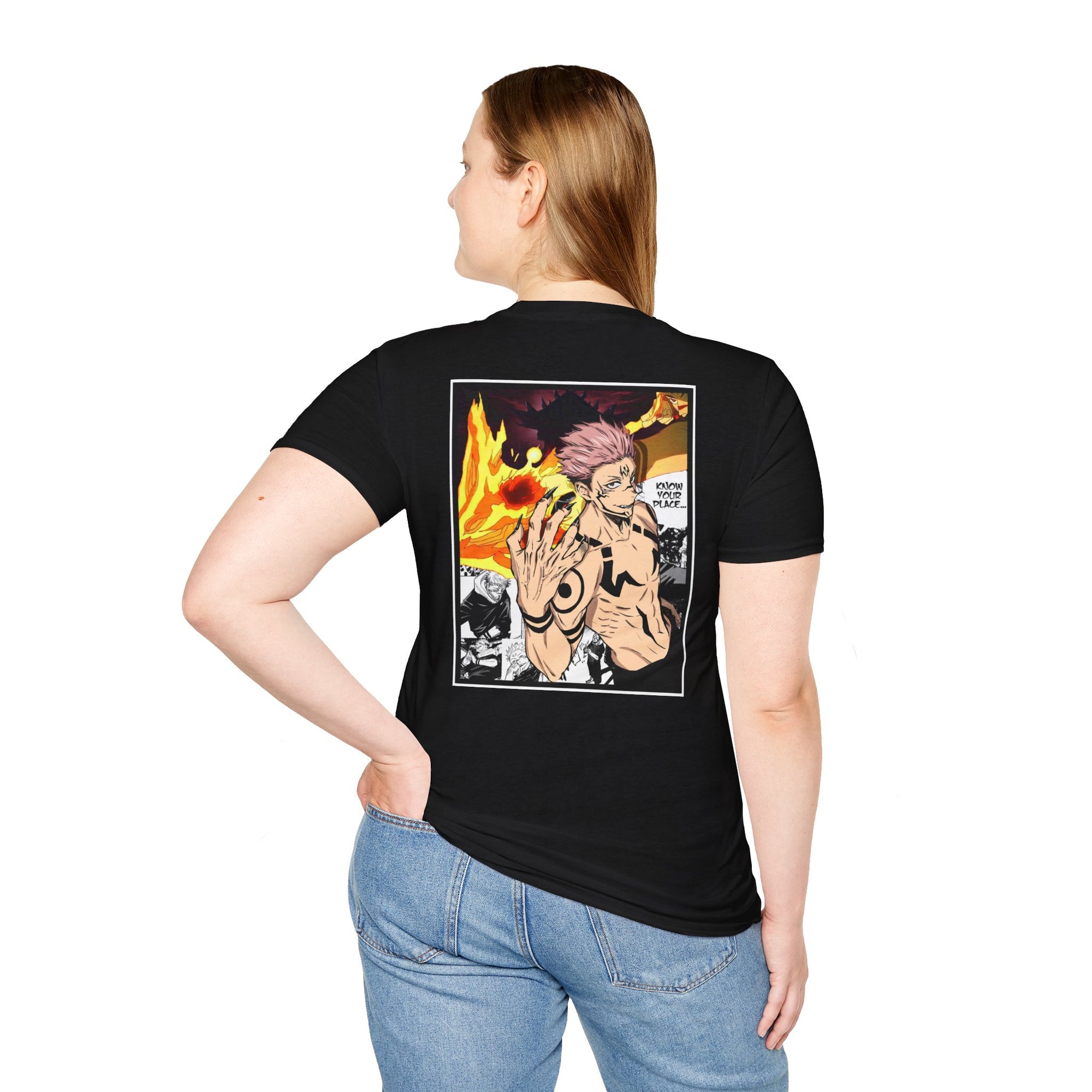 Camiseta informal Ryomen Sukuna (JUJUTSU KAISEN)