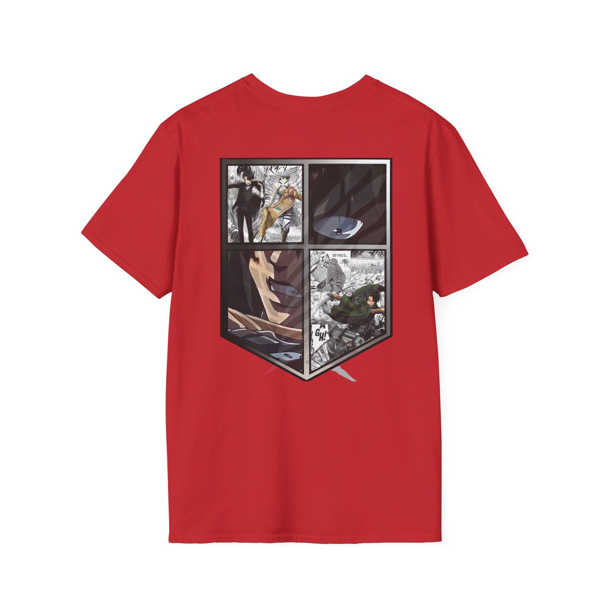 Camiseta informal de Levi Ackerman (ATAQUE A LOS TITANES)