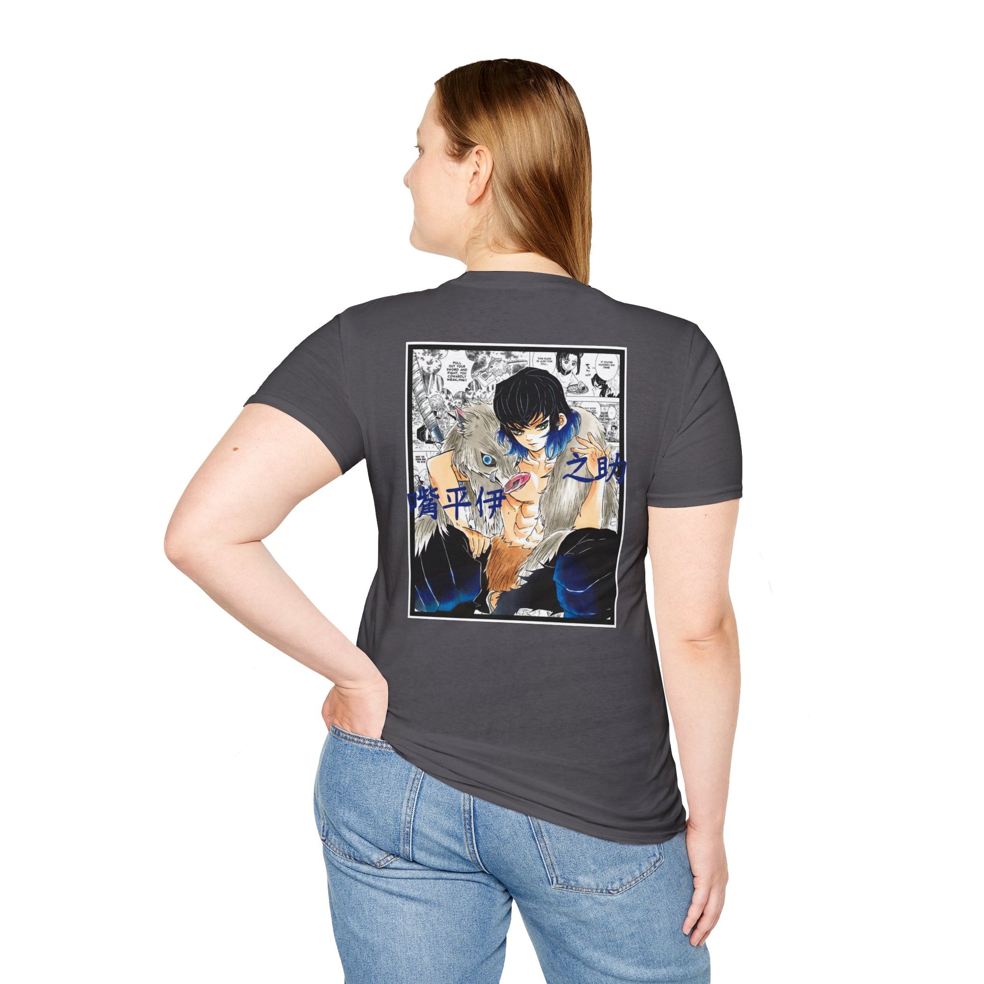 Camiseta informal Inosuke Hashibira (DEMON SLAYER)