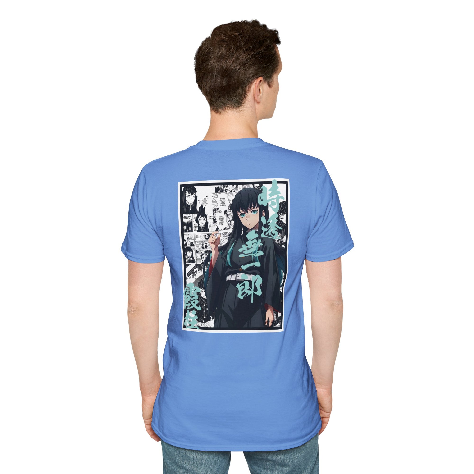 Camiseta informal de Muichiro Tokito (DEMON SLAYER)