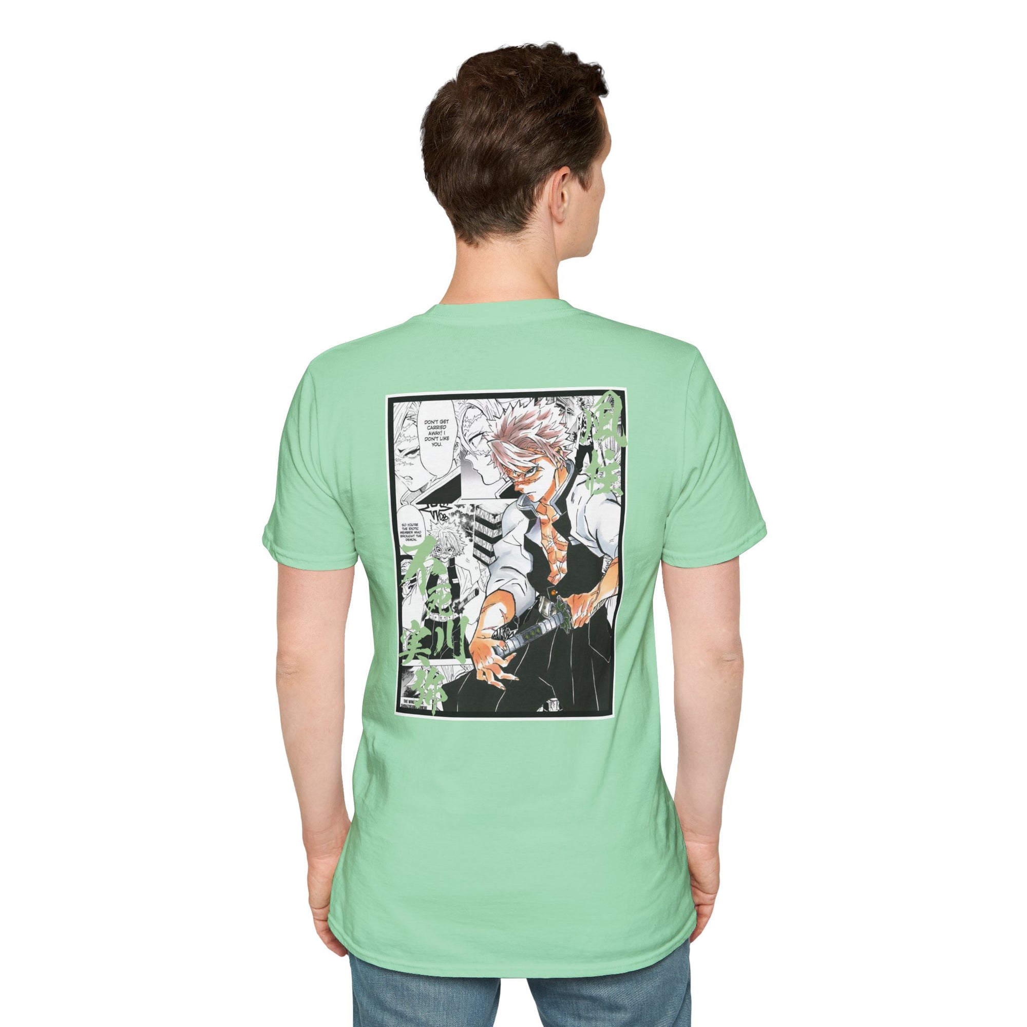 Camiseta informal Sanemi Shinazugawa (DEMON SLAYER)