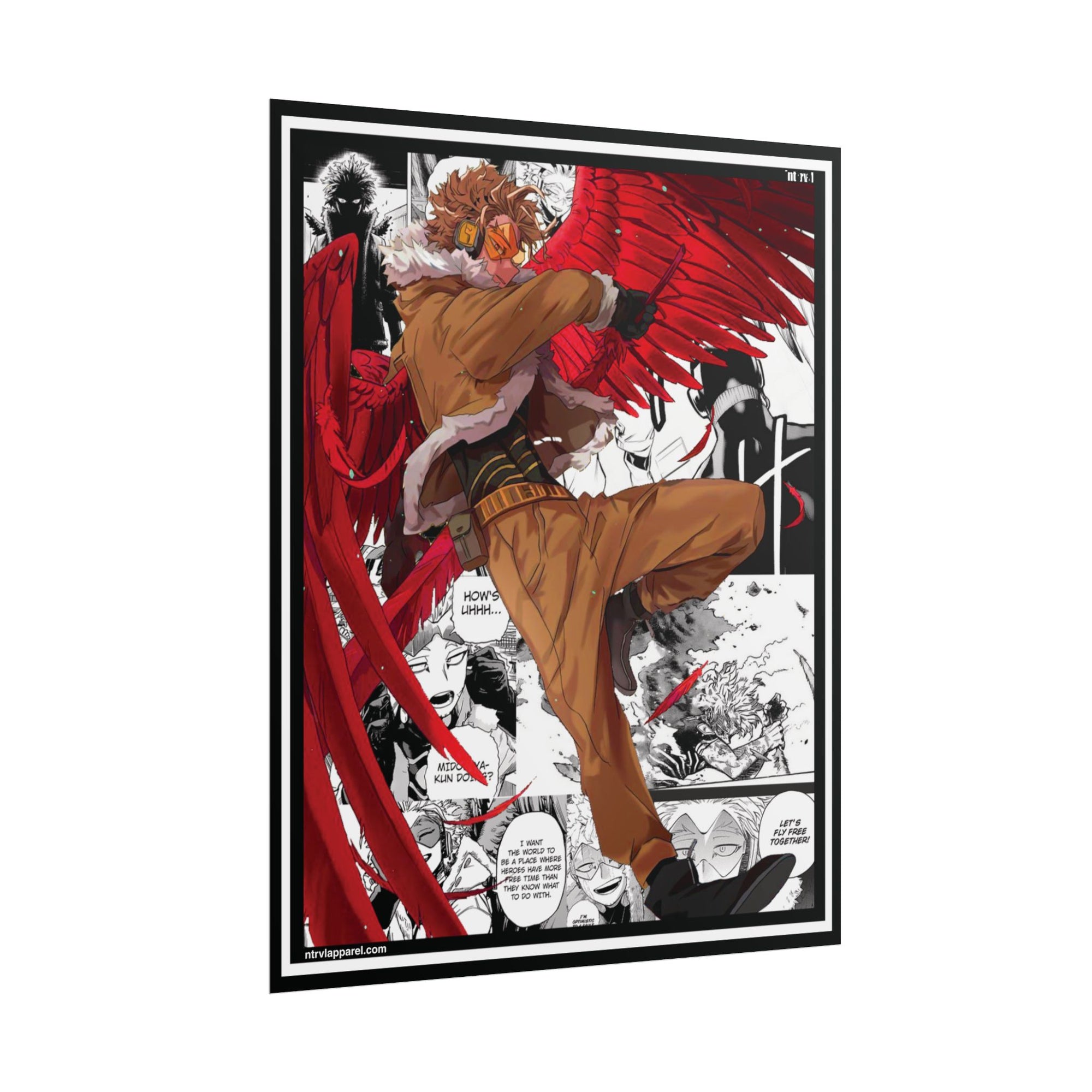 Keigo Takami "Hawks" (My Hero Academia) Poster