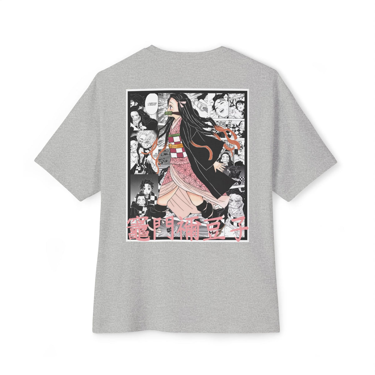 Camiseta extragrande de Nezuko Kamado (DEMON SLAYER)