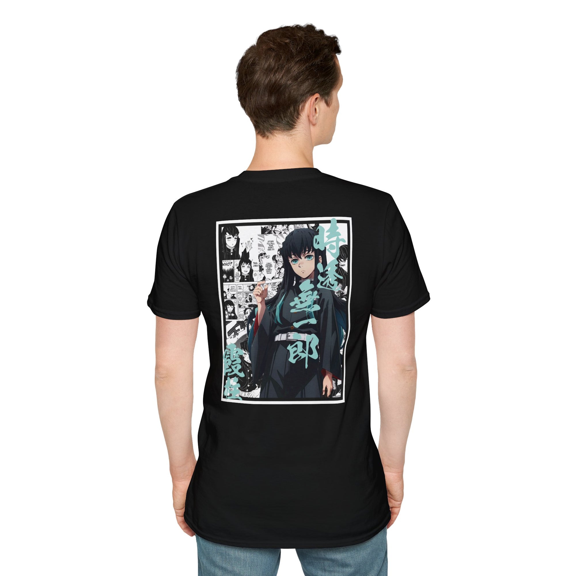 Camiseta informal de Muichiro Tokito (DEMON SLAYER)