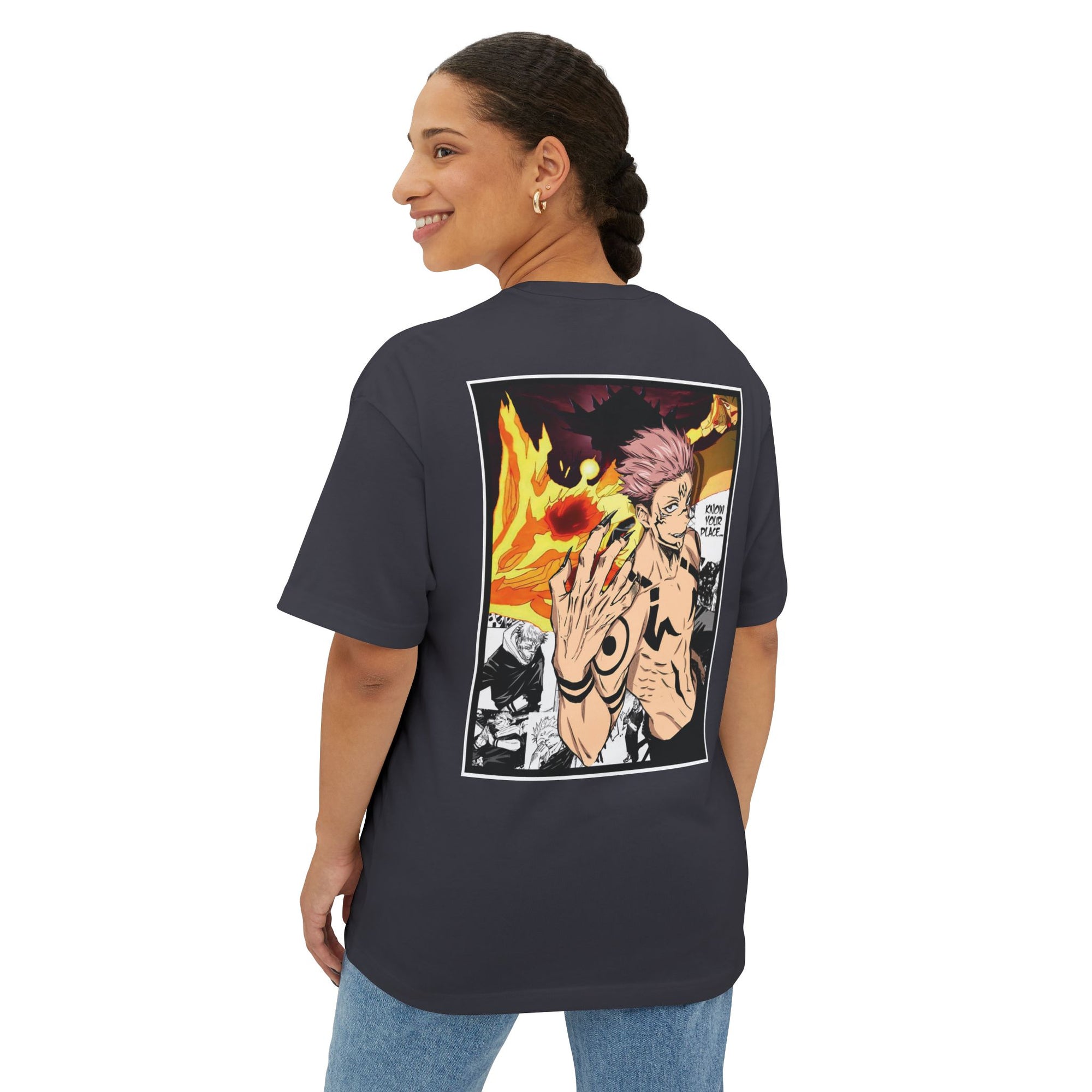 Camiseta extragrande de Ryomen Sukuna (JUJUTSU KAISEN)