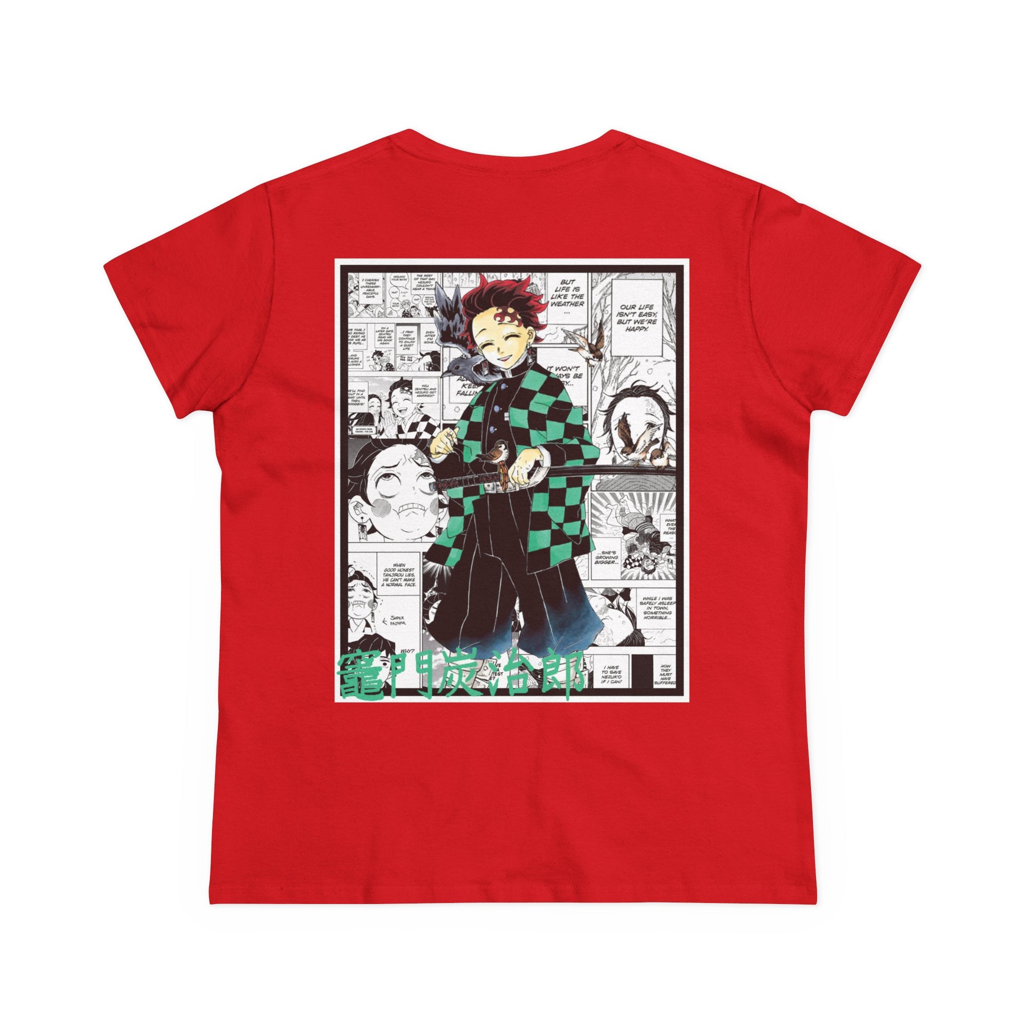 Camiseta de mujer de Tanjiro Kamado (DEMON SLAYER)