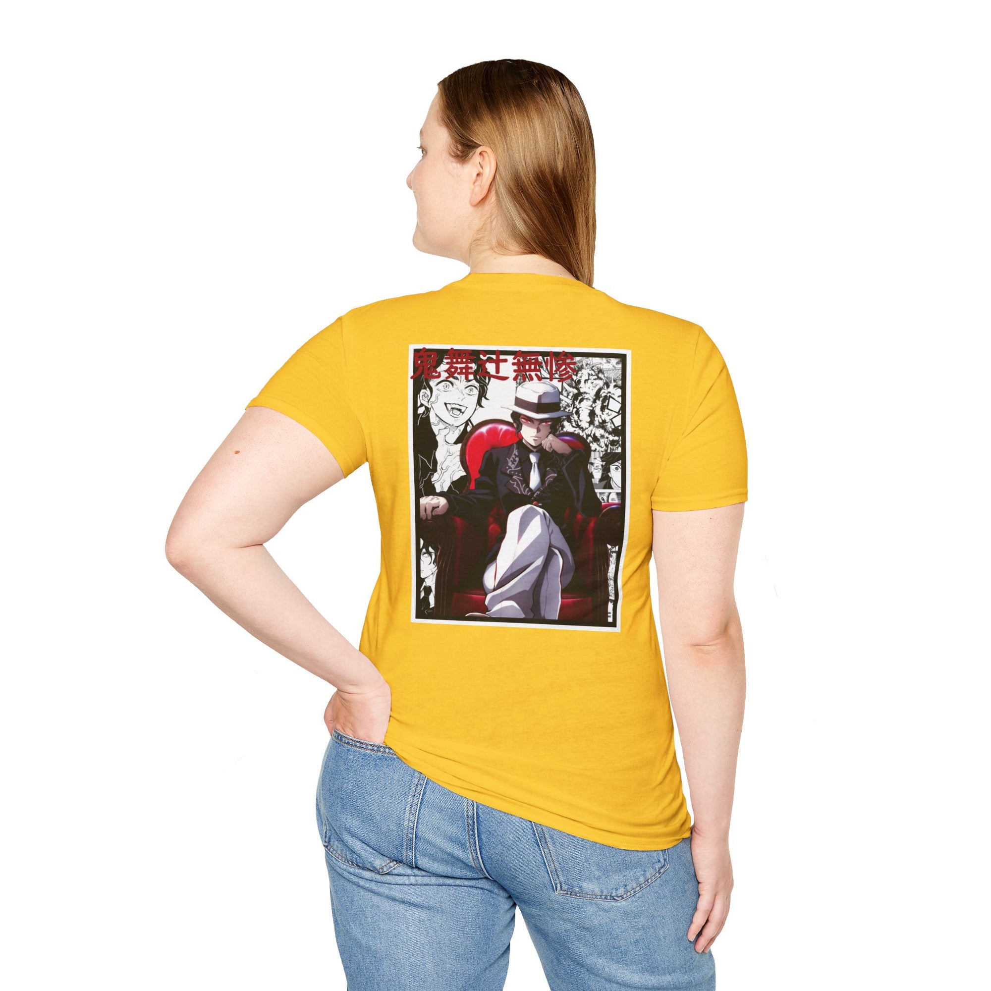 Camiseta informal Muzan Kibutsuji (DEMON SLAYER)