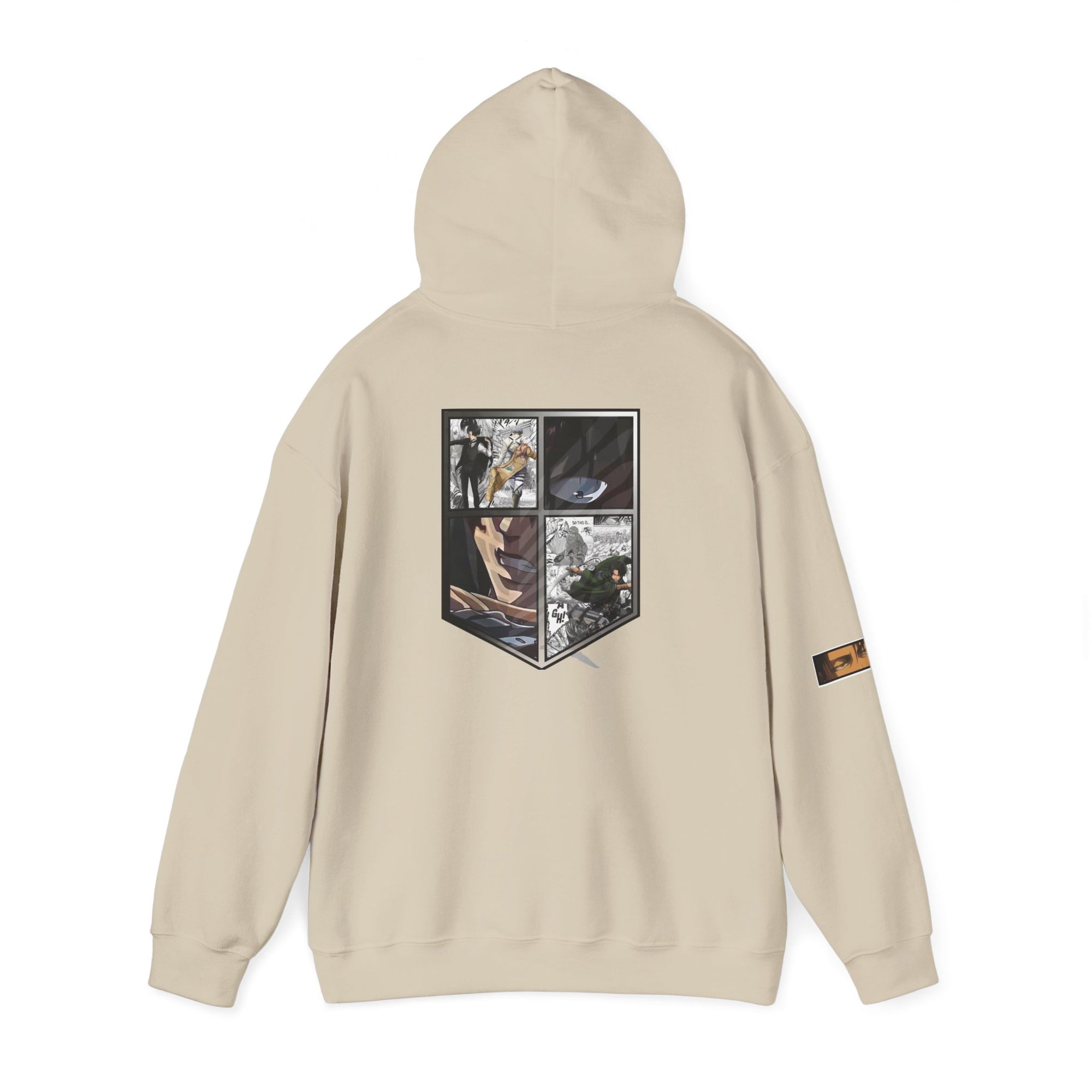 Sudadera con capucha de Levi Ackerman (ATAQUE A LOS TITANES)