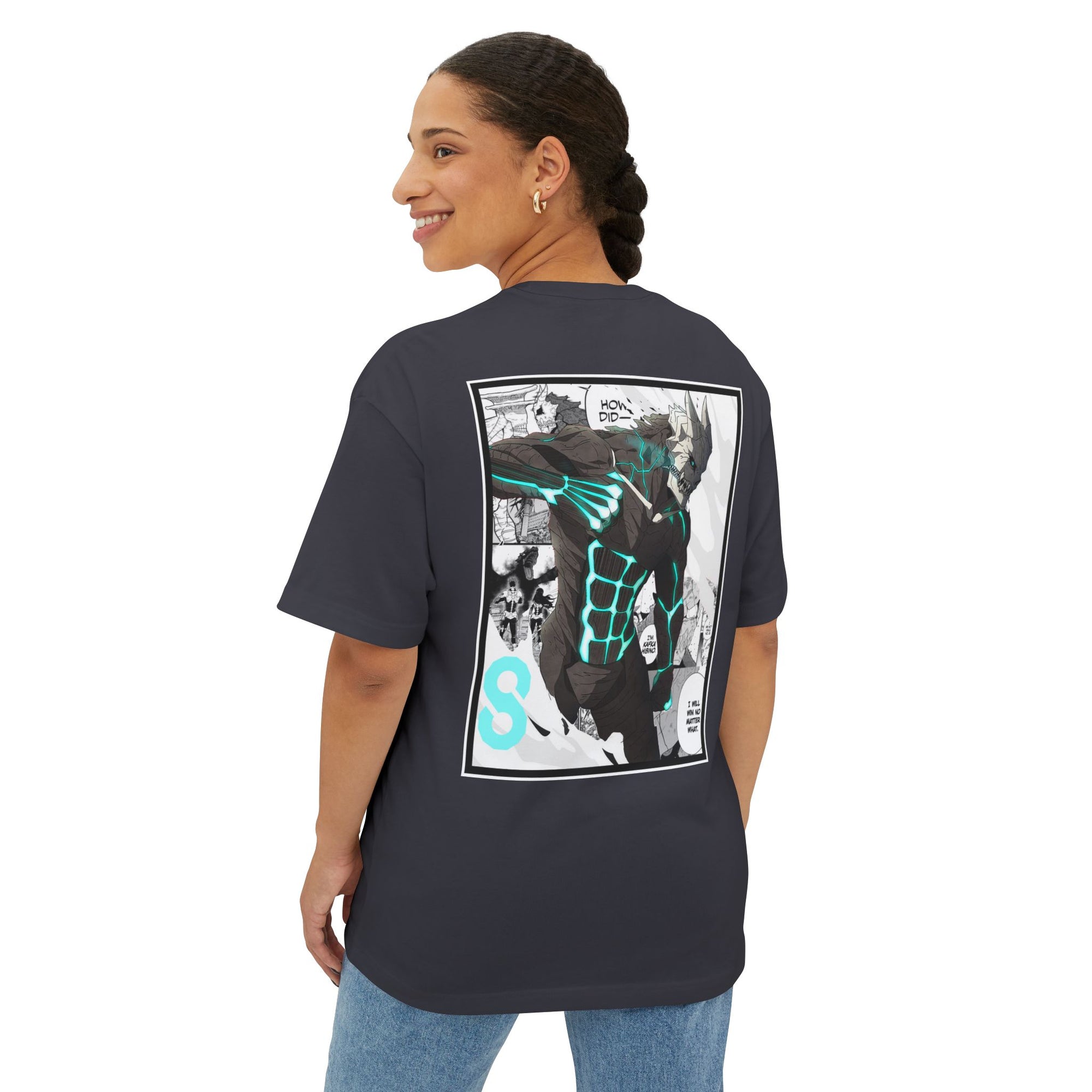 Kafka Hibino (Kaiju No. 8) Premium Oversized Tee