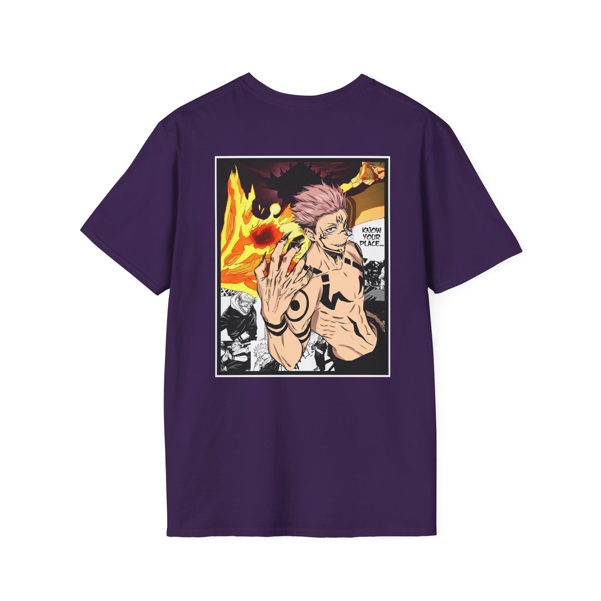 Camiseta informal Ryomen Sukuna (JUJUTSU KAISEN)