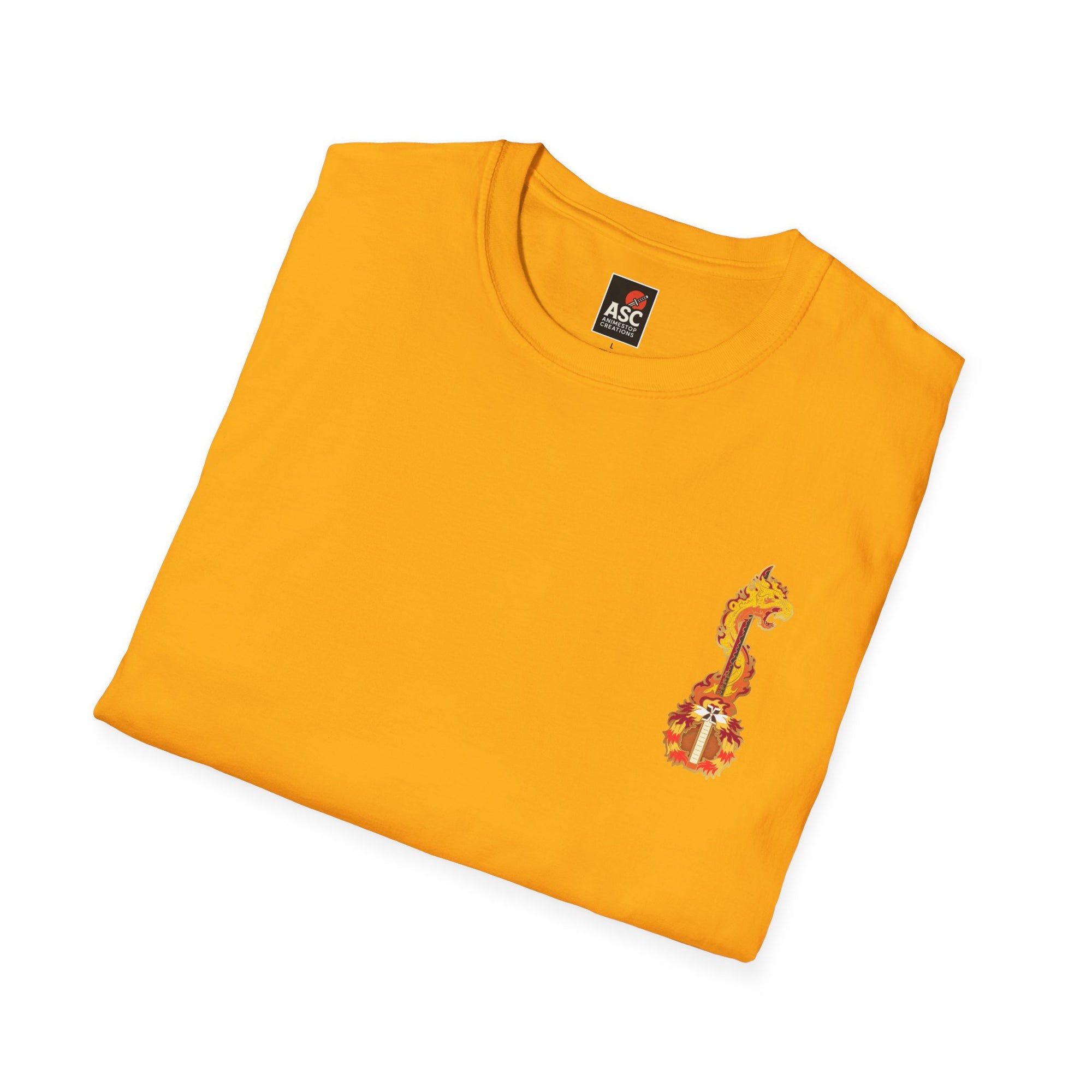 Camiseta informal Kyojuro Rengoku (DEMON SLAYER)