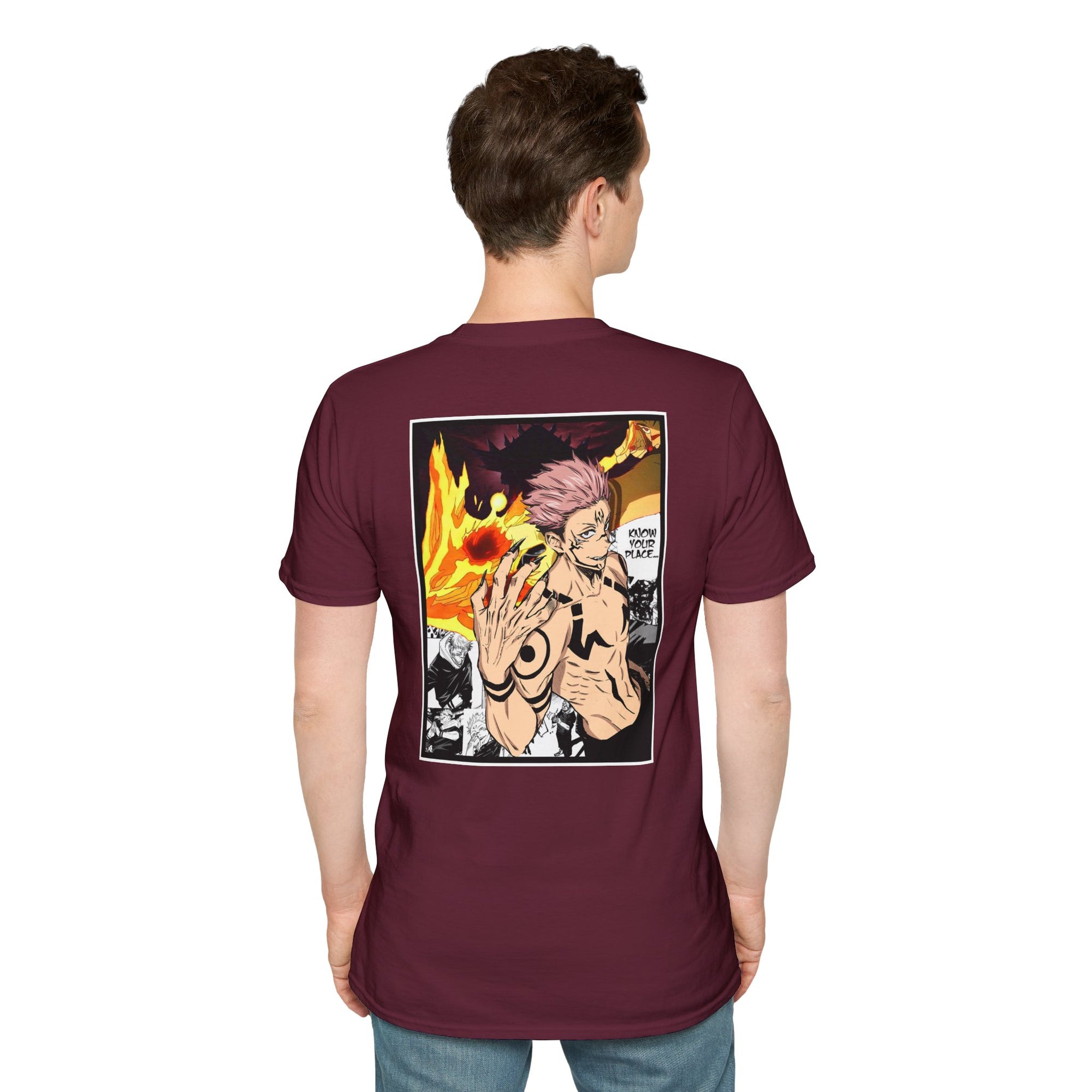 Camiseta informal Ryomen Sukuna (JUJUTSU KAISEN)