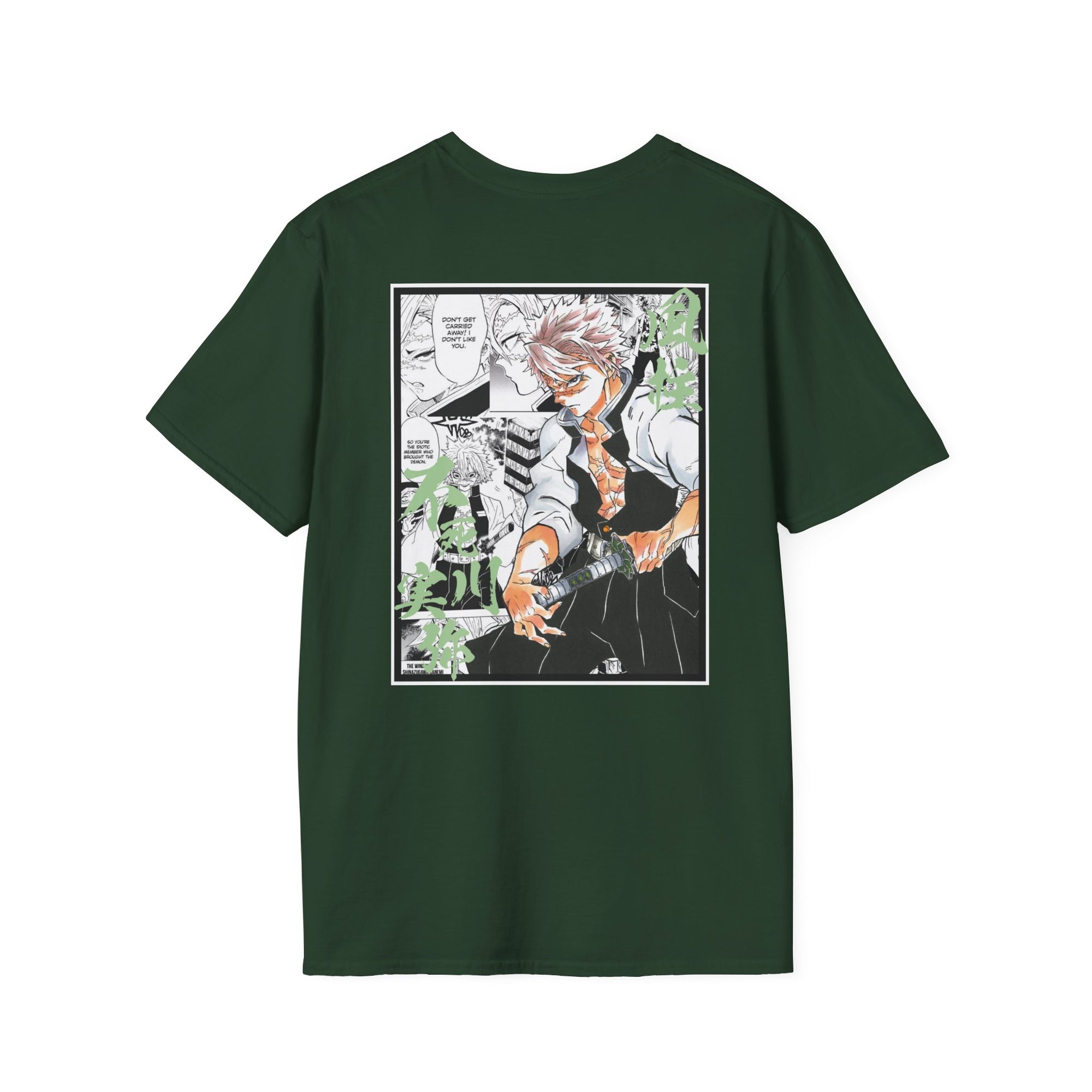 Camiseta informal Sanemi Shinazugawa (DEMON SLAYER)