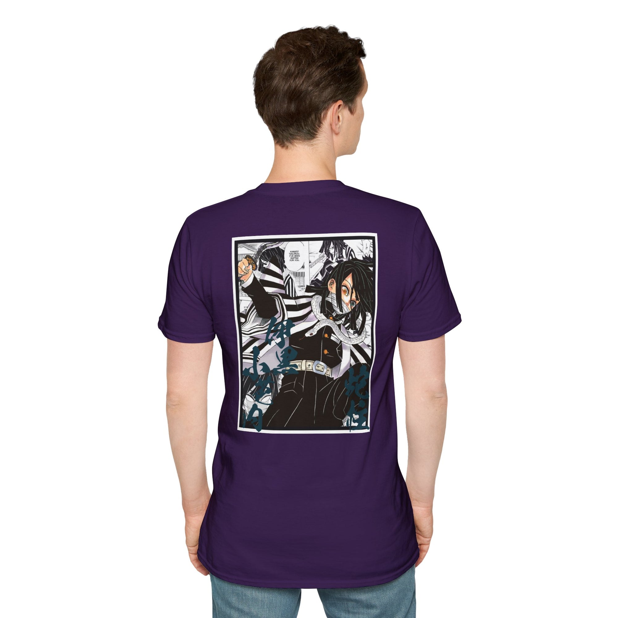 Camiseta informal Obanai Iguro (DEMON SLAYER)