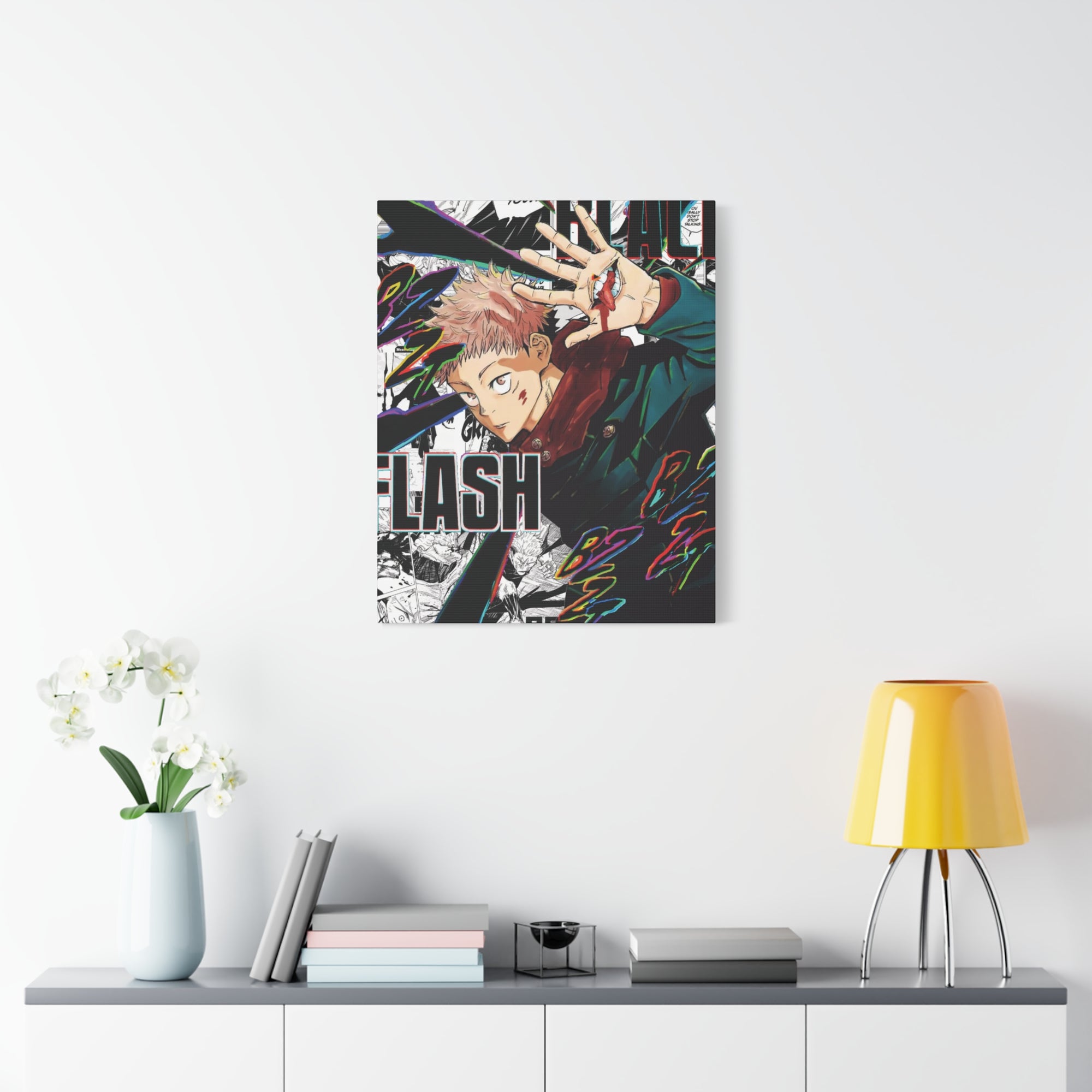 Yuji Itadori (Jujutsu Kaisen) 24 x 30in Canvas