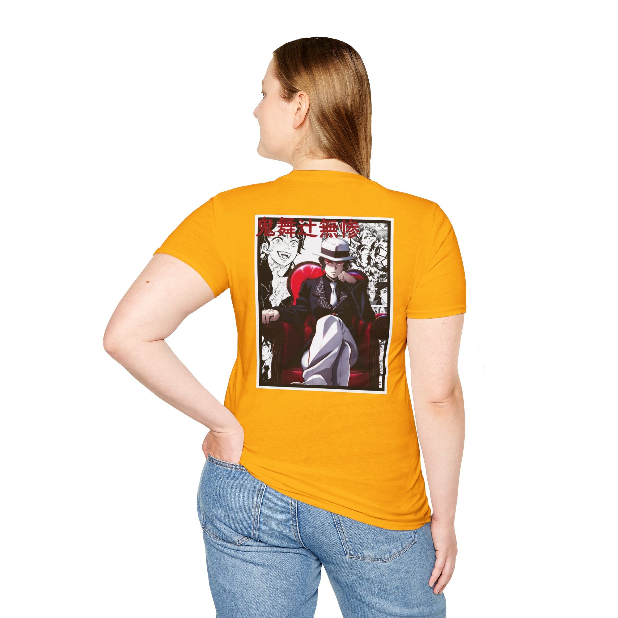 Camiseta informal Muzan Kibutsuji (DEMON SLAYER)