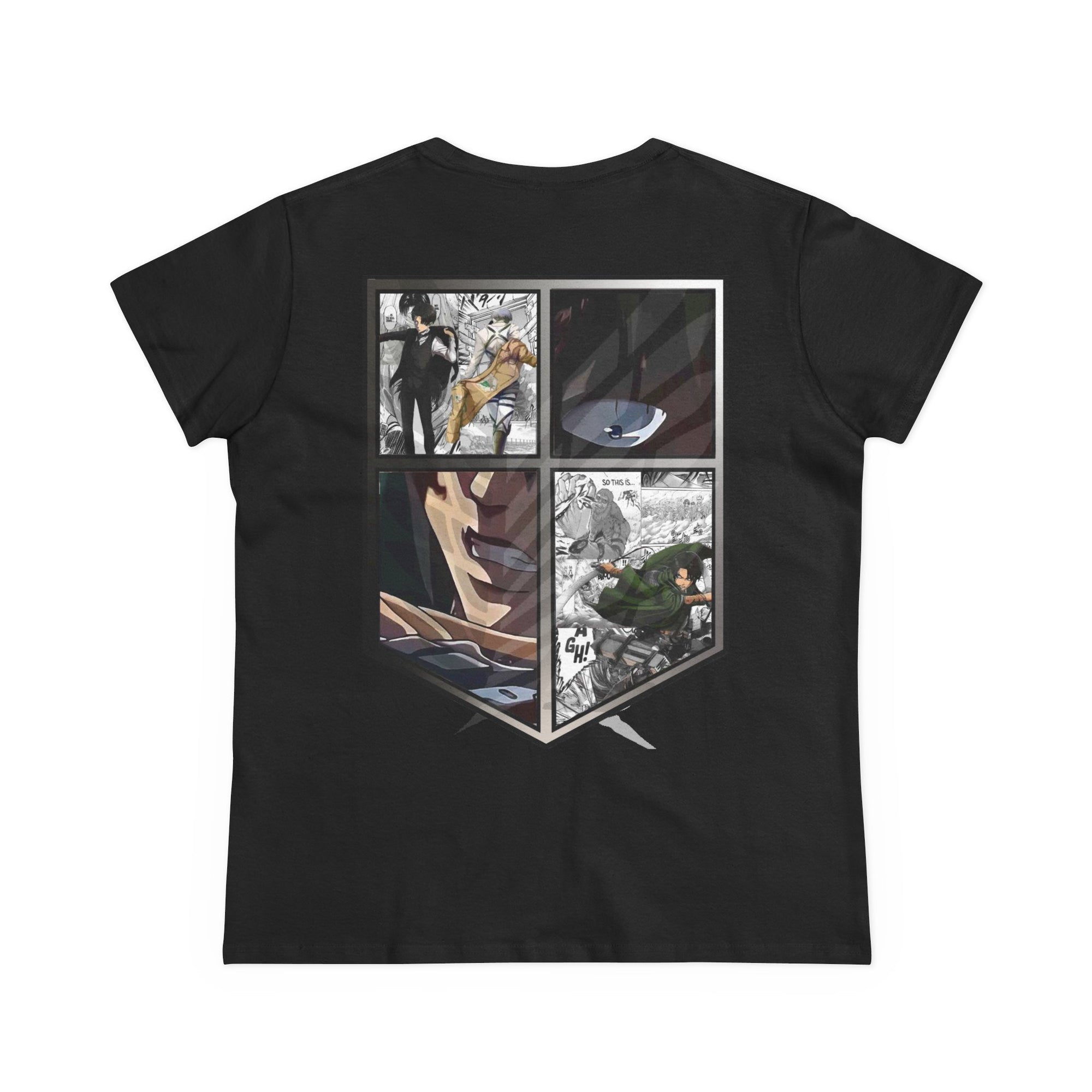 Camiseta de mujer de Levi Ackerman (ATAQUE A LOS TITANES)