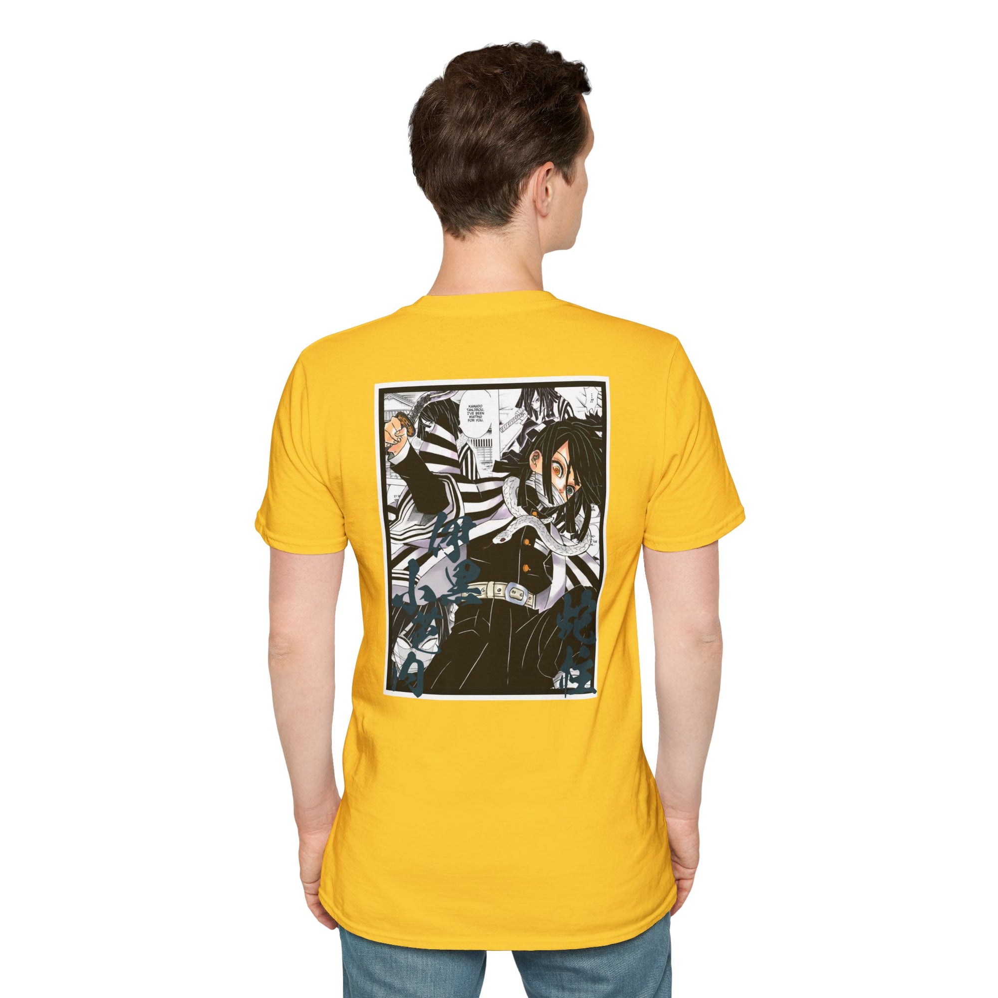 Camiseta informal Obanai Iguro (DEMON SLAYER)