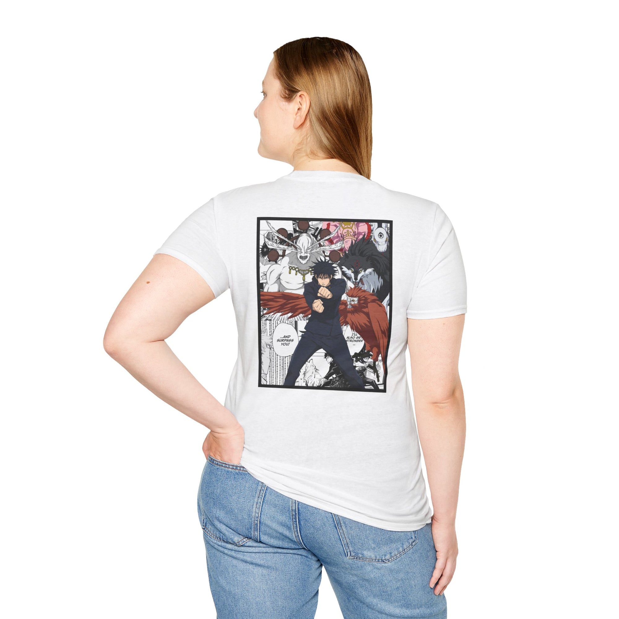 Camiseta informal Megumi Fushiguro (JUJUTSU KAISEN)