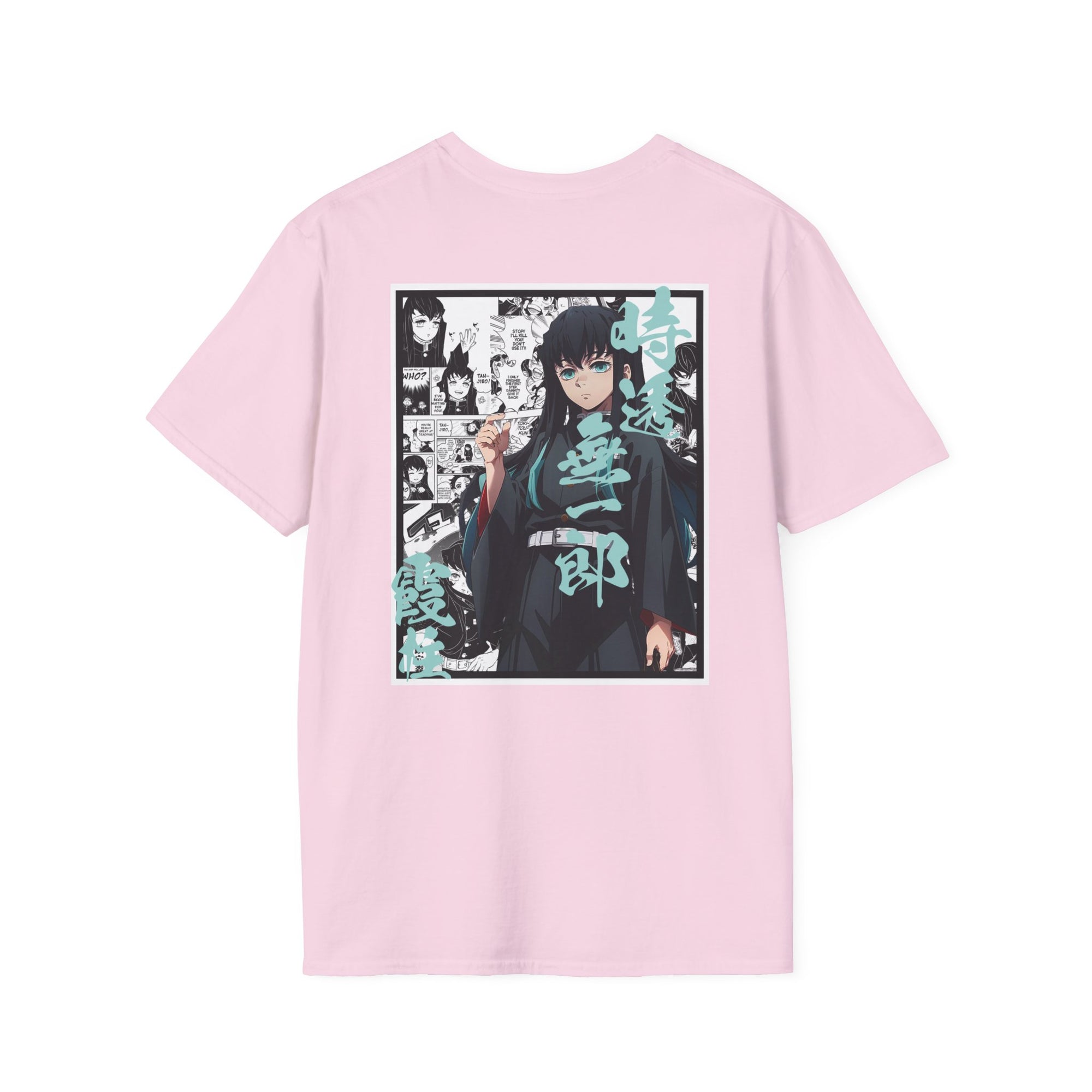 Camiseta informal de Muichiro Tokito (DEMON SLAYER)