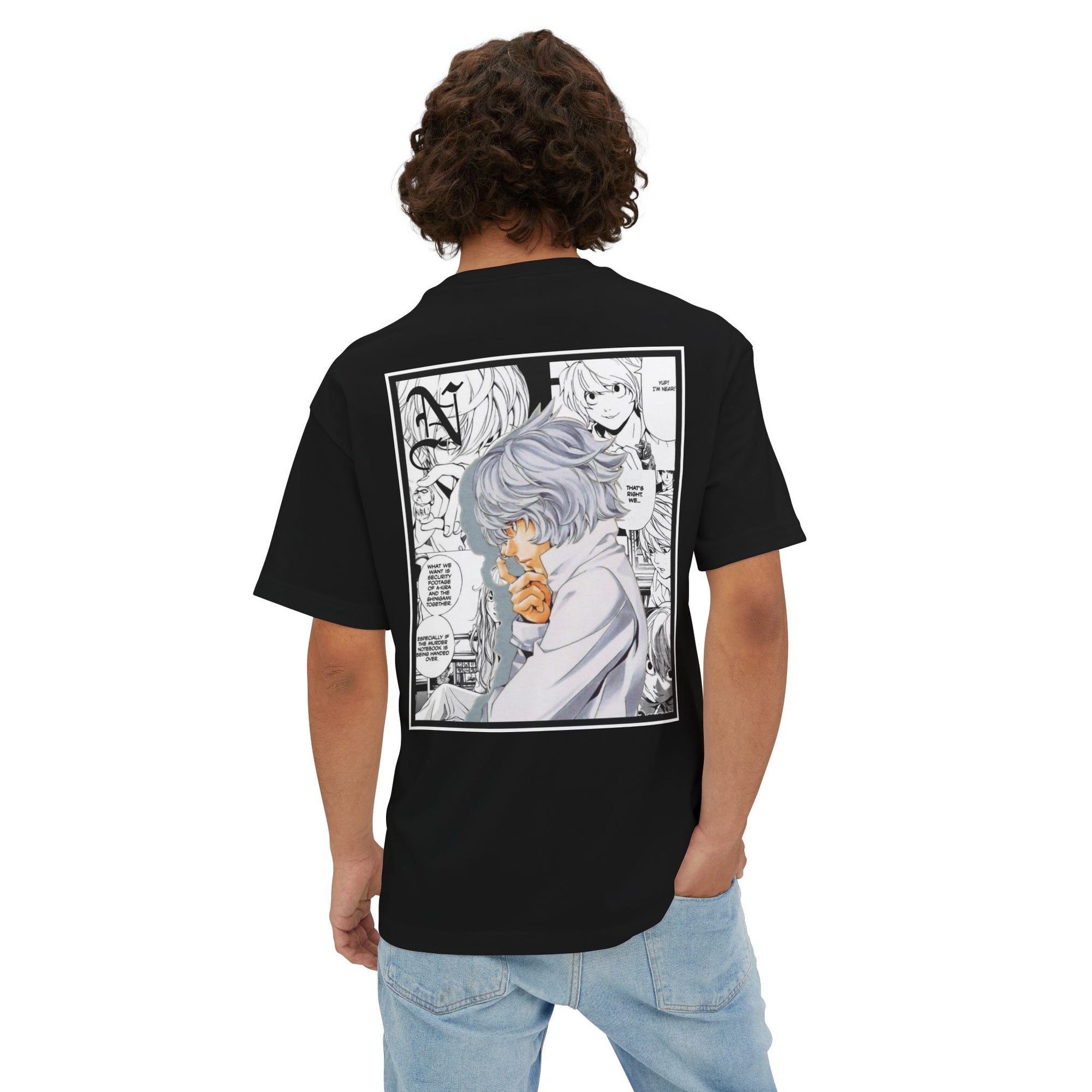 N. (DEATH NOTE) Premium Oversized Tee