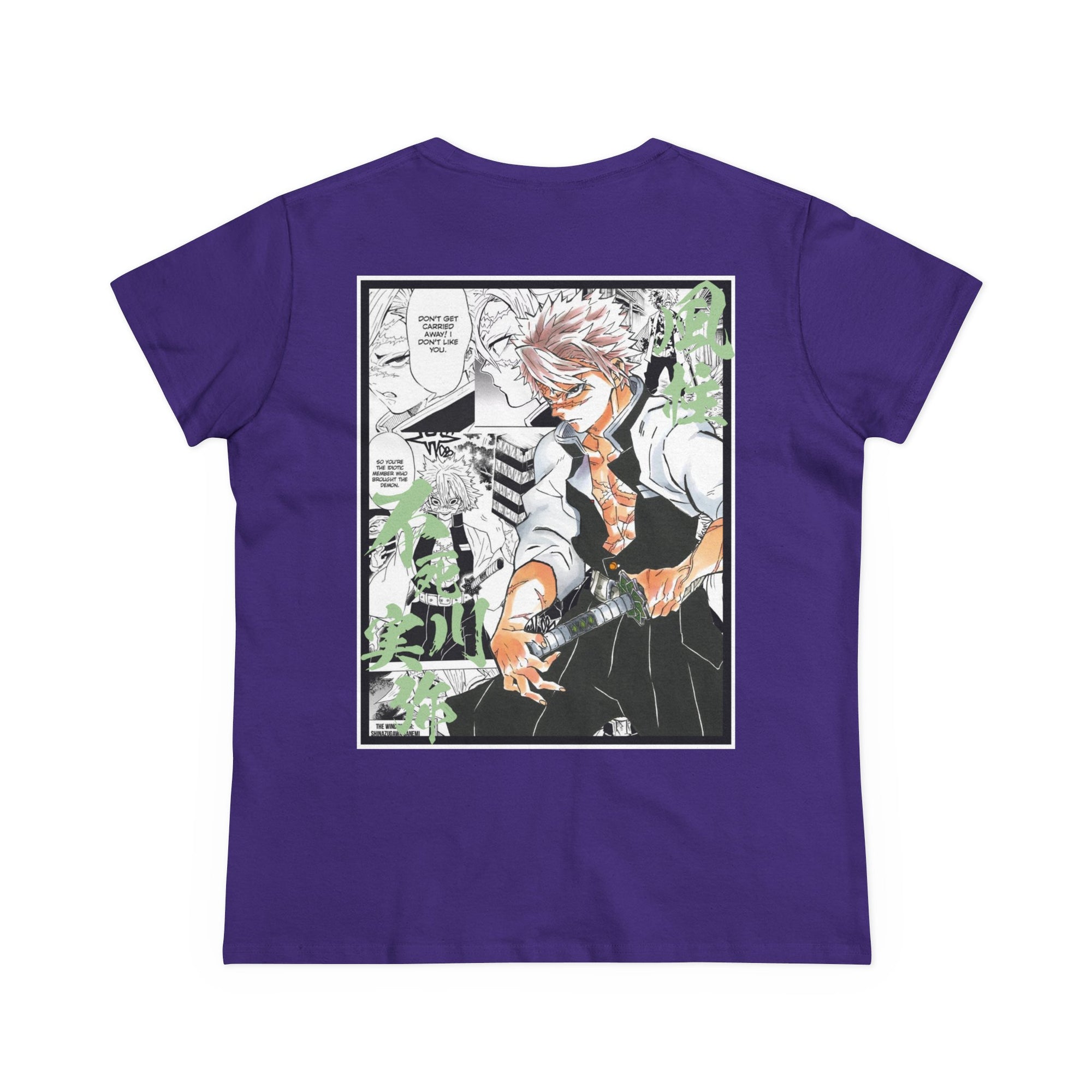 Camiseta de mujer Sanemi Shinazugawa (DEMON SLAYER)