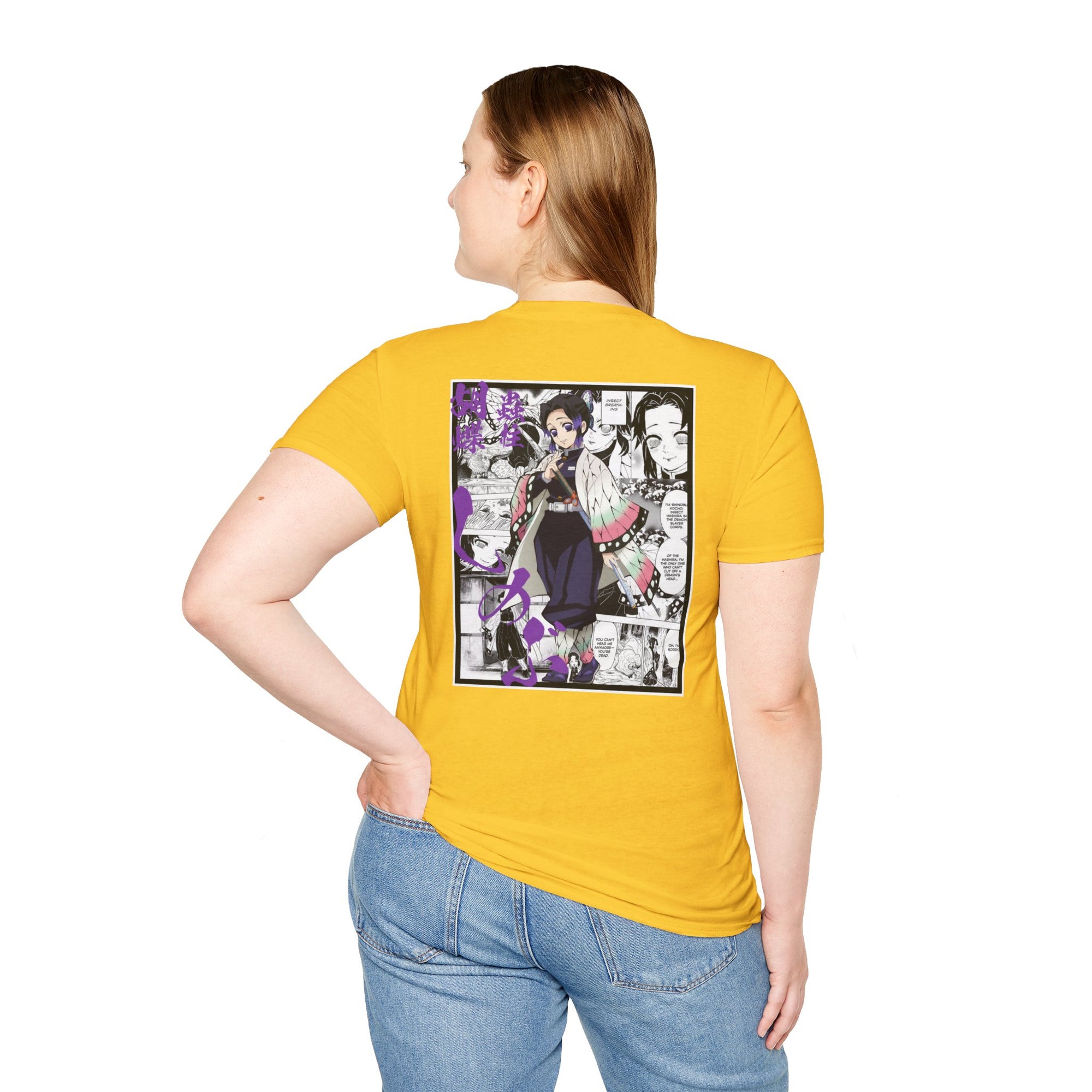 Camiseta informal de Shinobu Kochō (DEMON SLAYER)