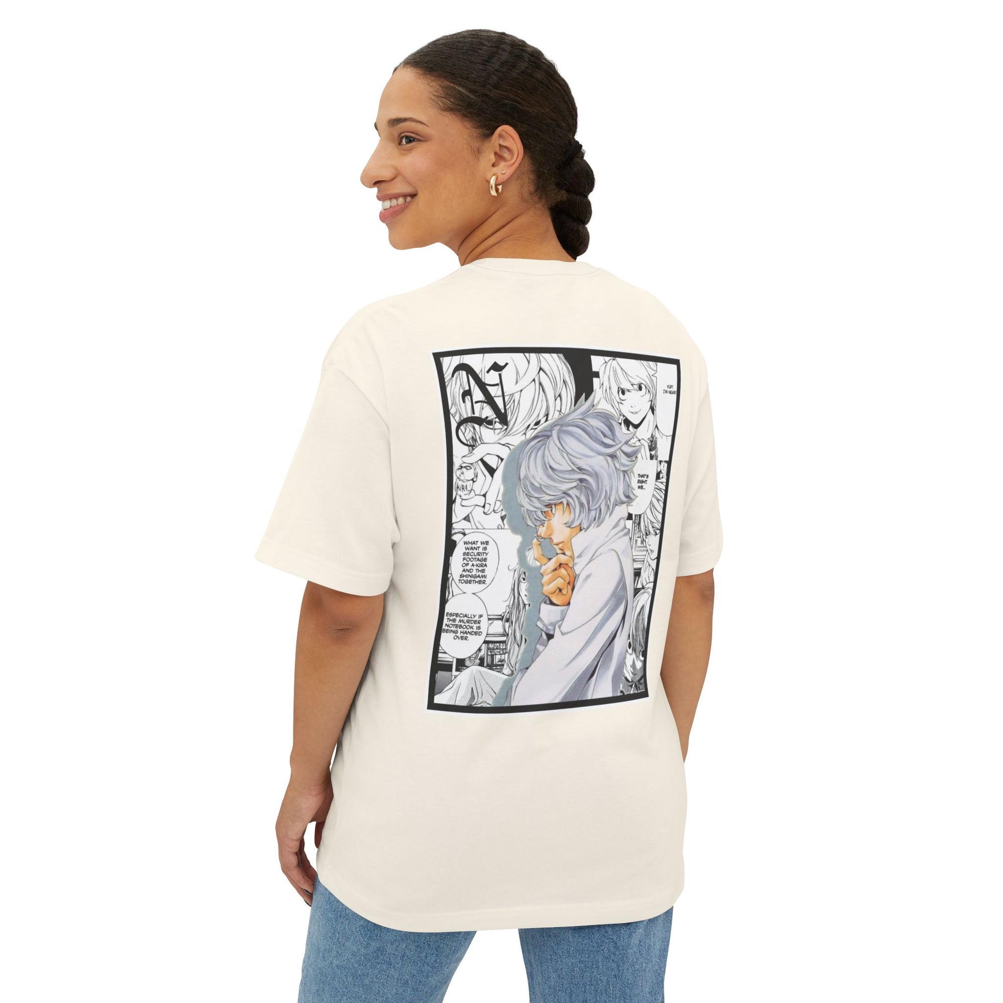 N. (DEATH NOTE) Premium Oversized Tee