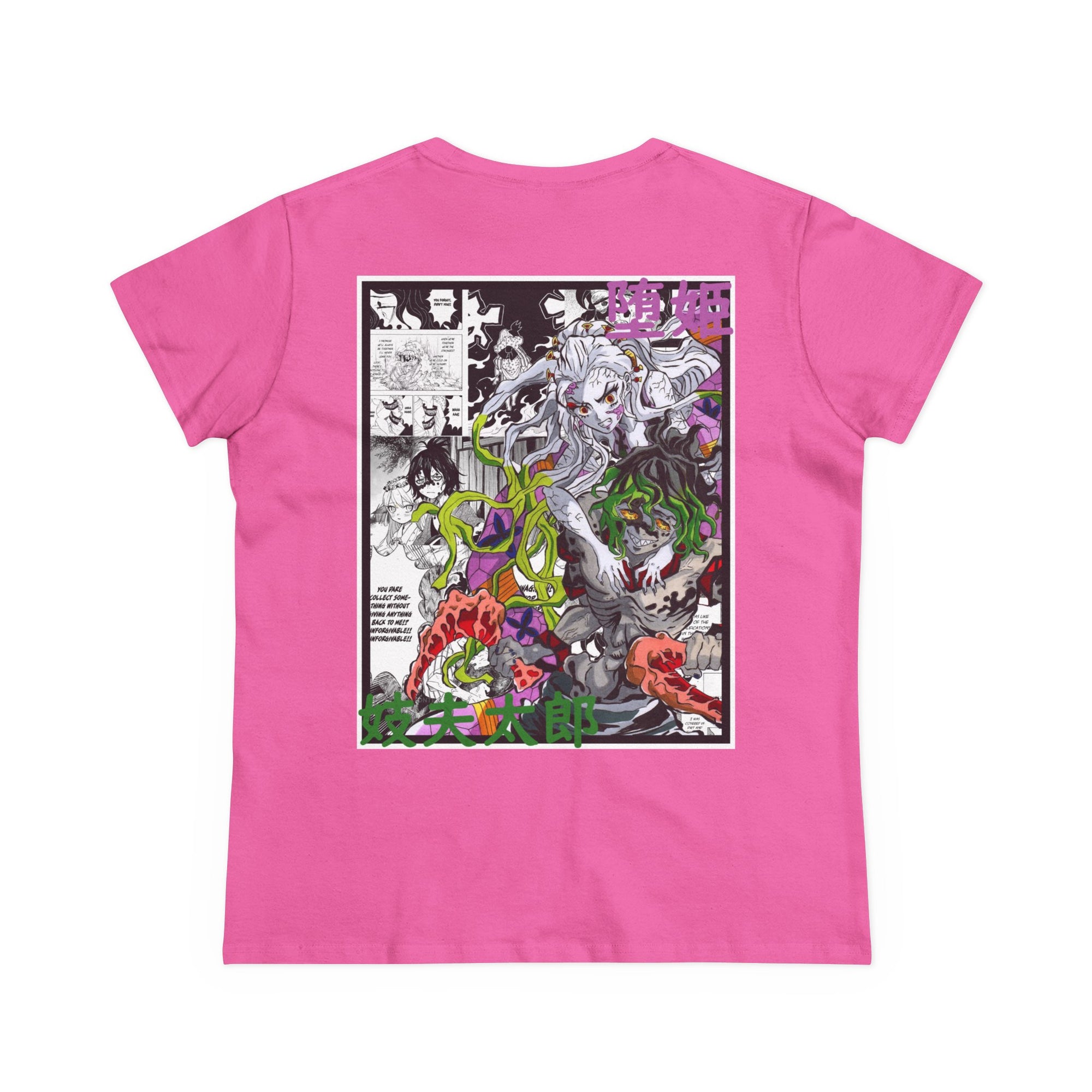 Camiseta para mujer Gyutaro y Daki (DEMON SLAYER)