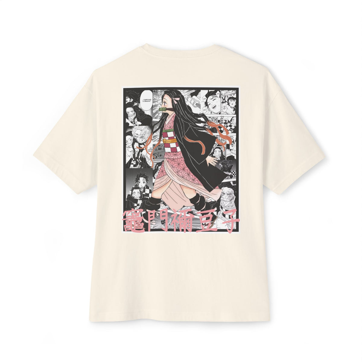 Camiseta extragrande de Nezuko Kamado (DEMON SLAYER)