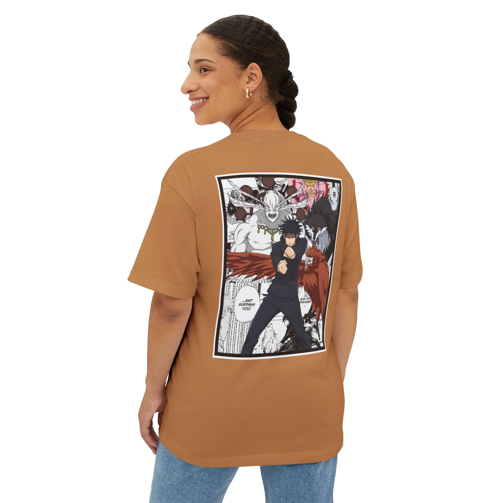 Camiseta extragrande de Megumi Fushiguro (JUJUTSU KAISEN)