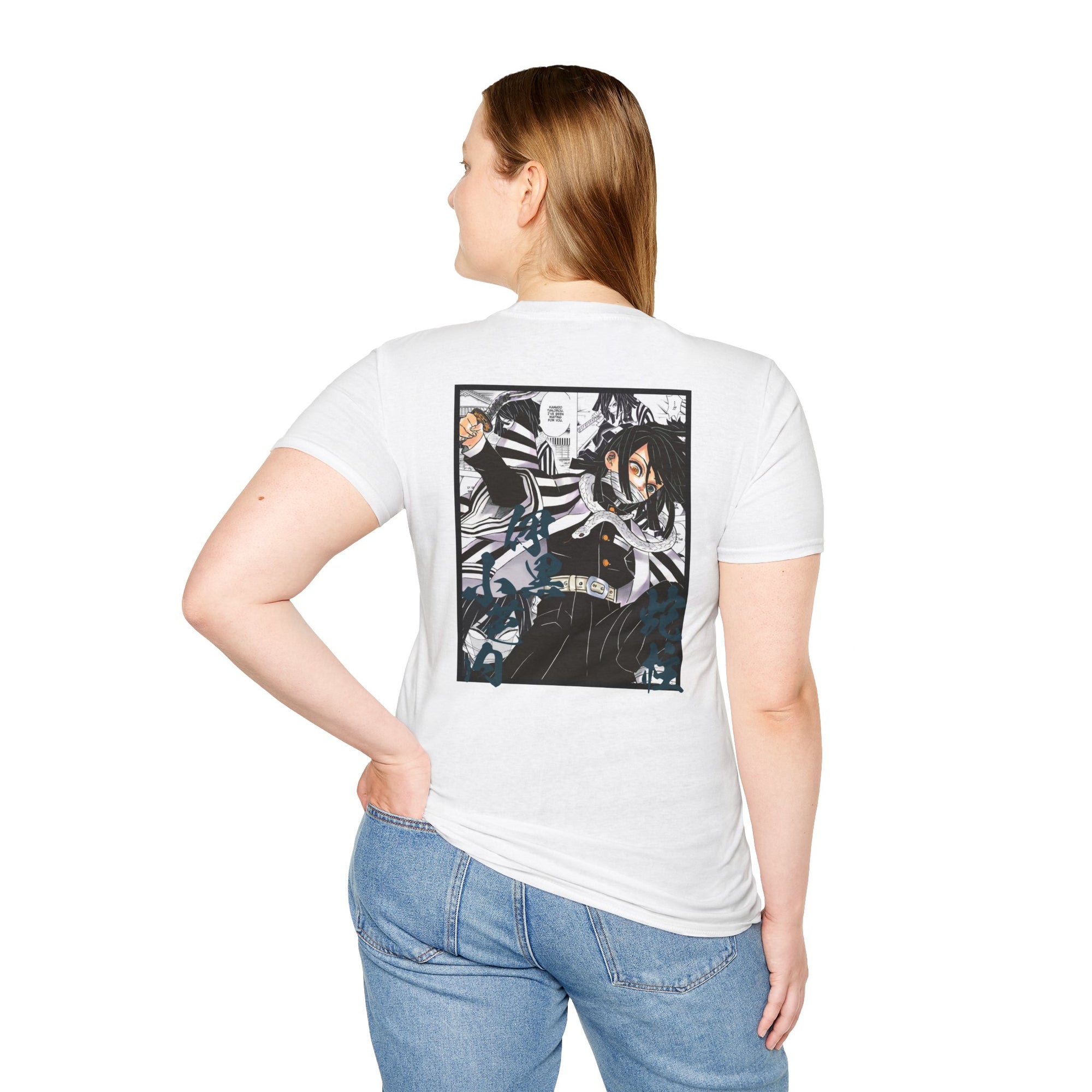Camiseta informal Obanai Iguro (DEMON SLAYER)
