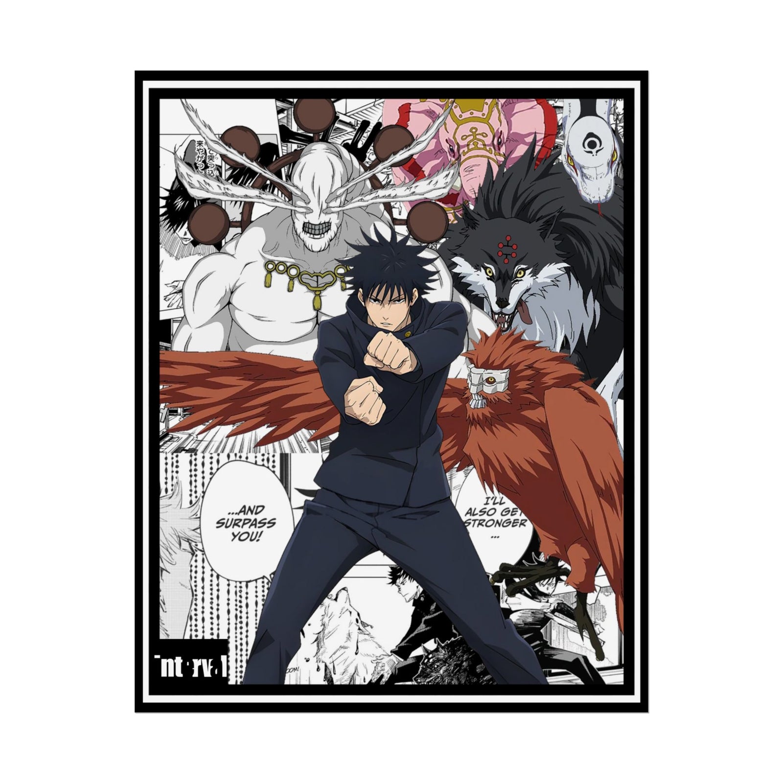 Megumi Fushiguro (Jujutsu Kaisen) Poster