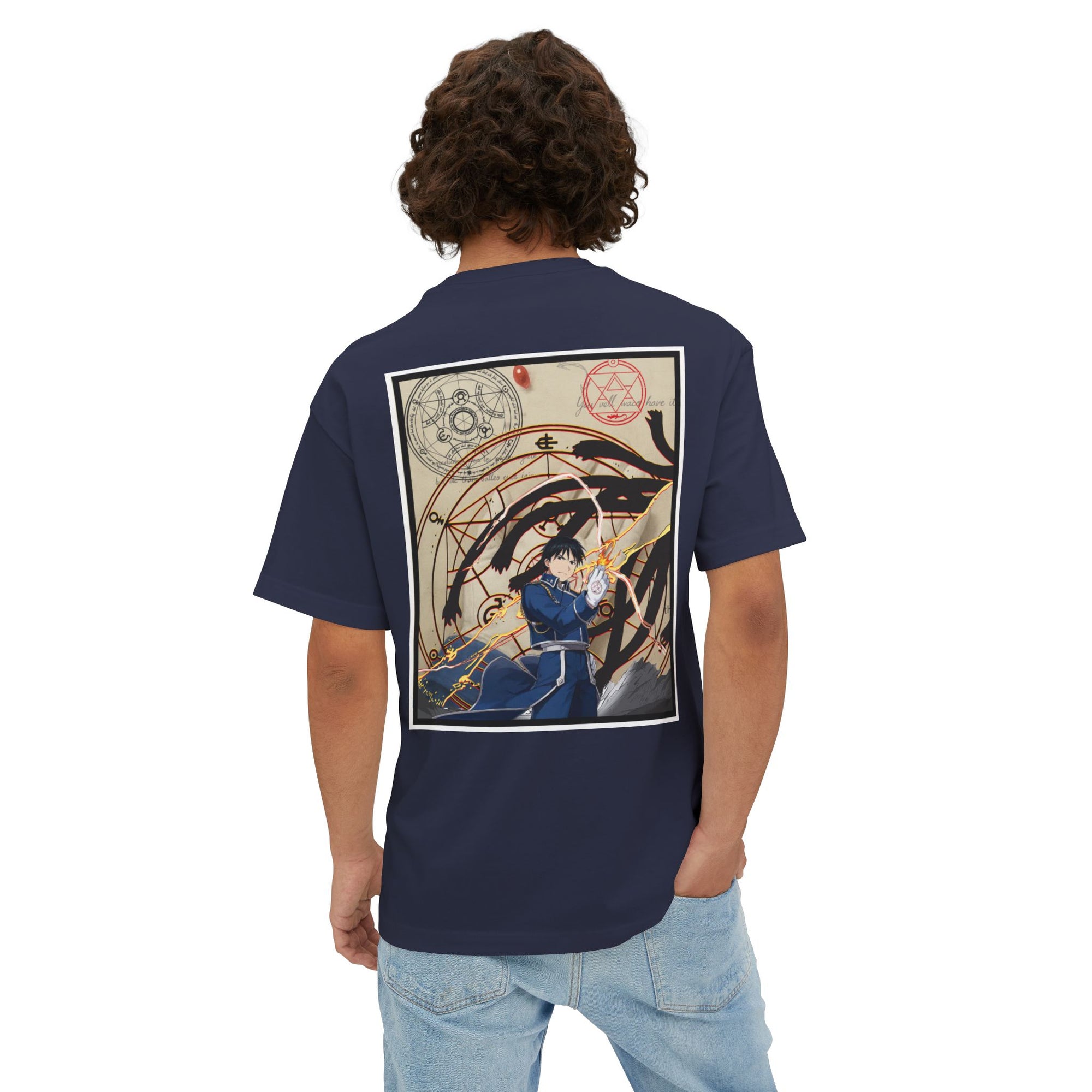 Roy Mustang (FULLMETAL) Premiun Oversized Tee