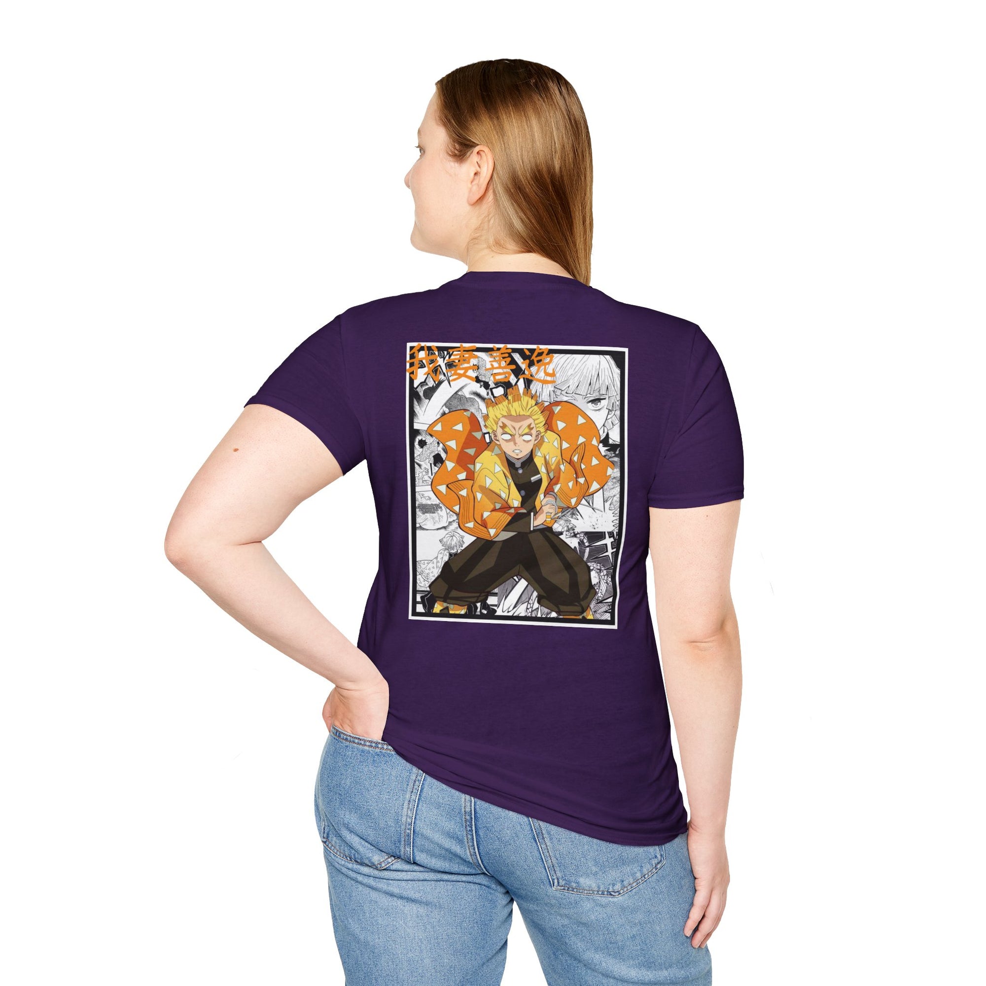 Camiseta informal Zenitsu Agatsuma (DEMON SLAYER)