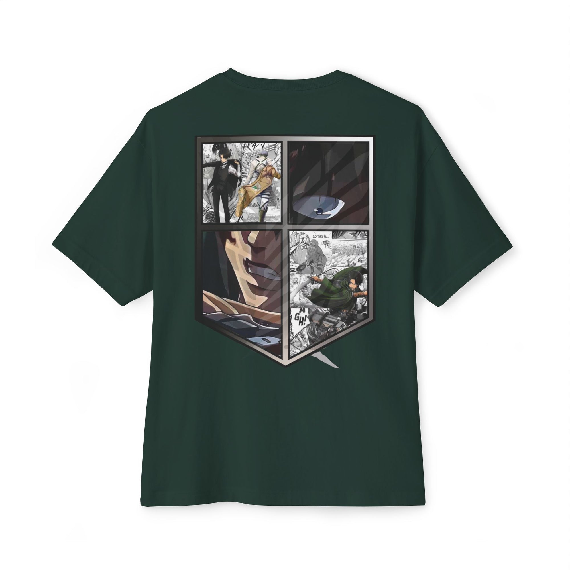 Camiseta extragrande de Levi Ackerman (ATAQUE A LOS TITANES)