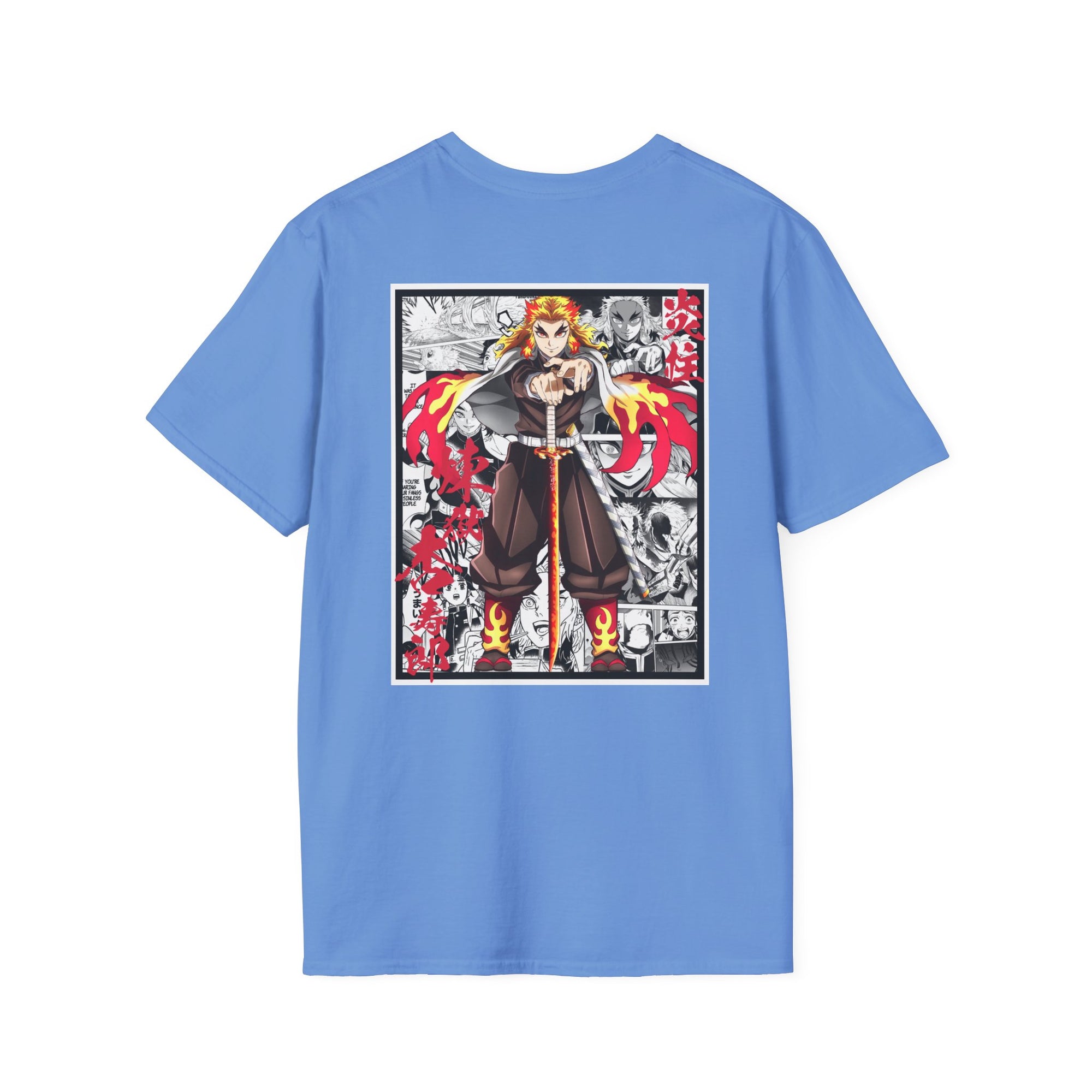 Camiseta informal Kyojuro Rengoku (DEMON SLAYER)