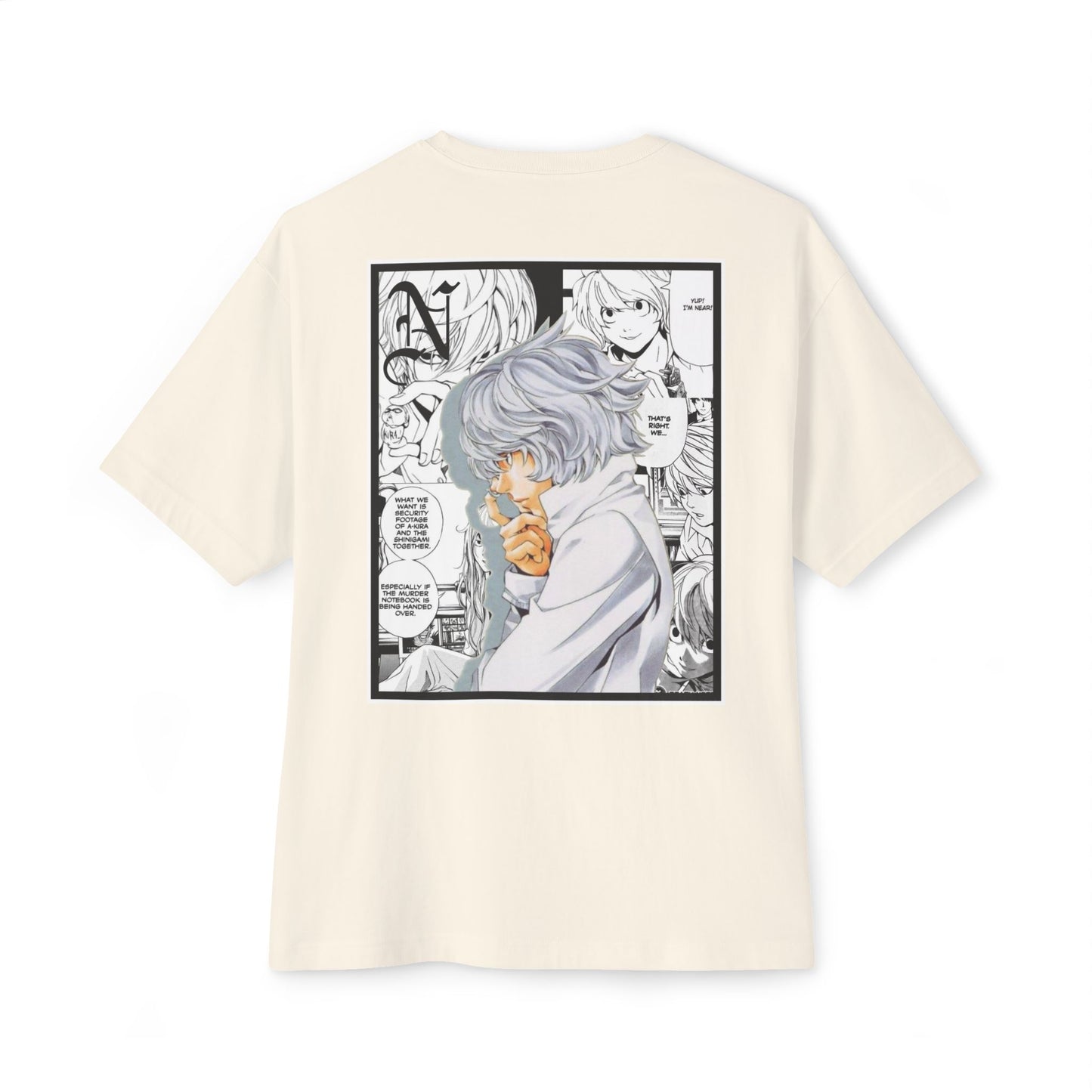 N. (DEATH NOTE) Oversized Tee