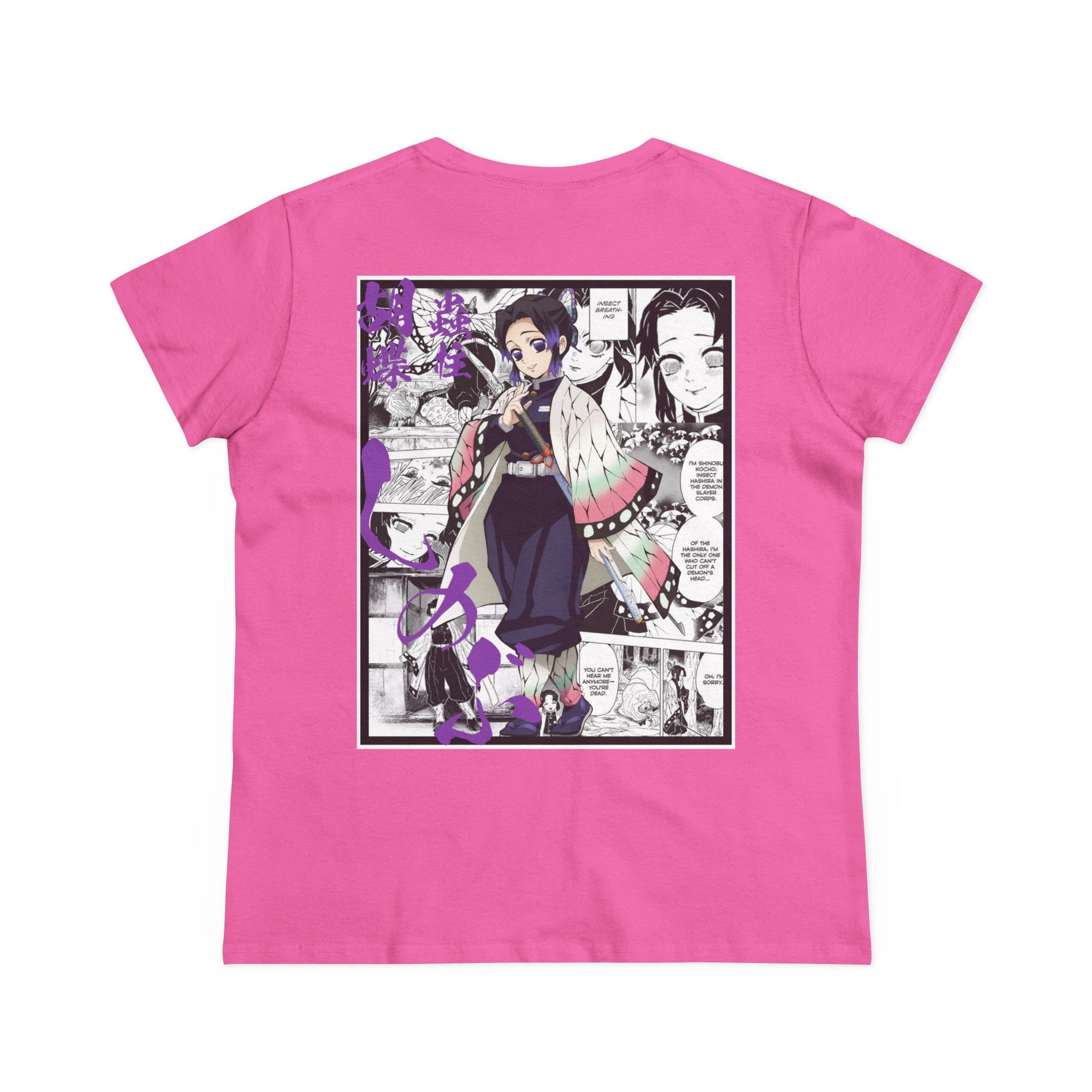 Camiseta de mujer Shinobu Kochō (DEMON SLAYER)