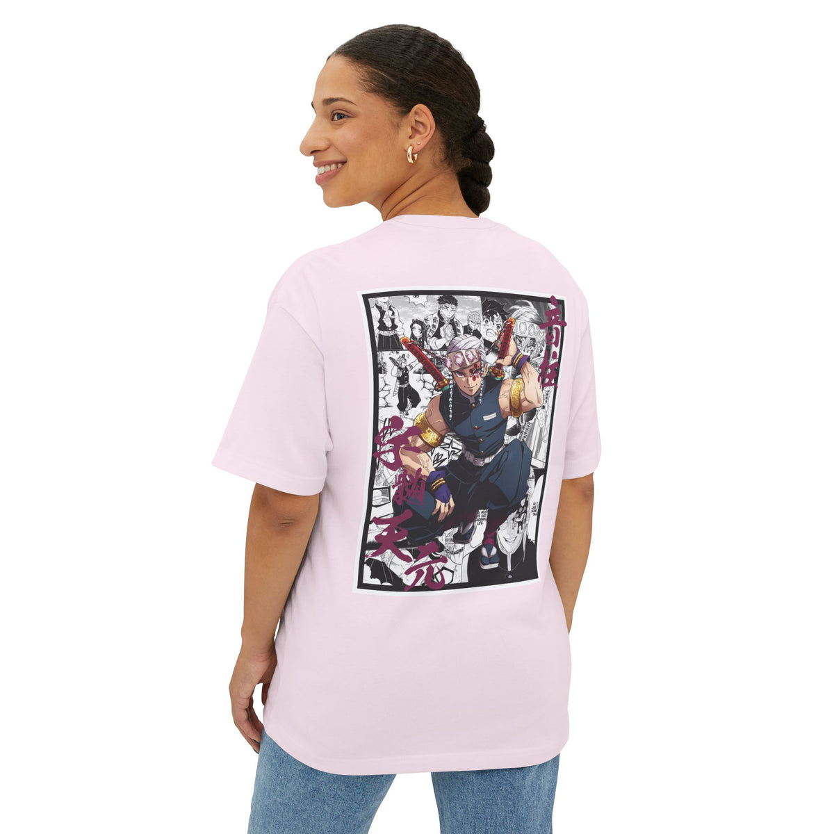 Camiseta extragrande de Tengen Uzui (DEMON SLAYER)