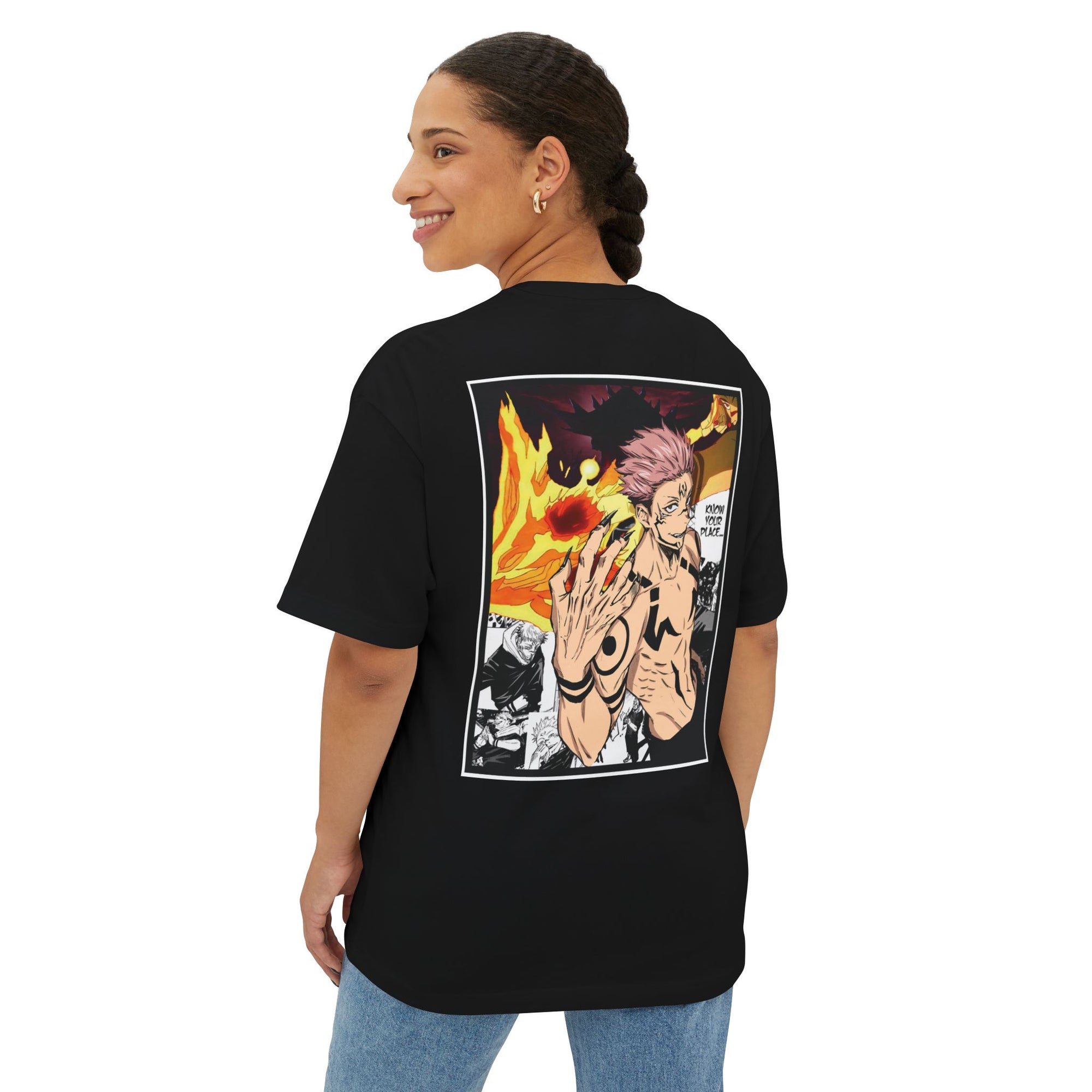 Camiseta extragrande de Ryomen Sukuna (JUJUTSU KAISEN)