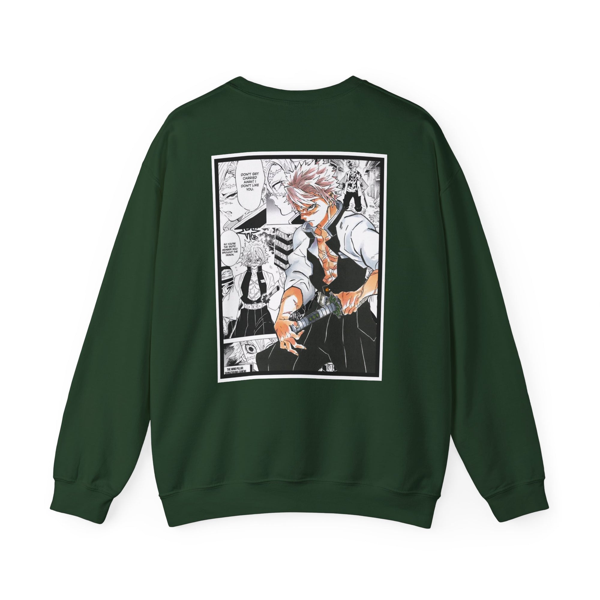 Sudadera con cuello redondo Sanemi Shinazugawa (DEMON SLAYER)